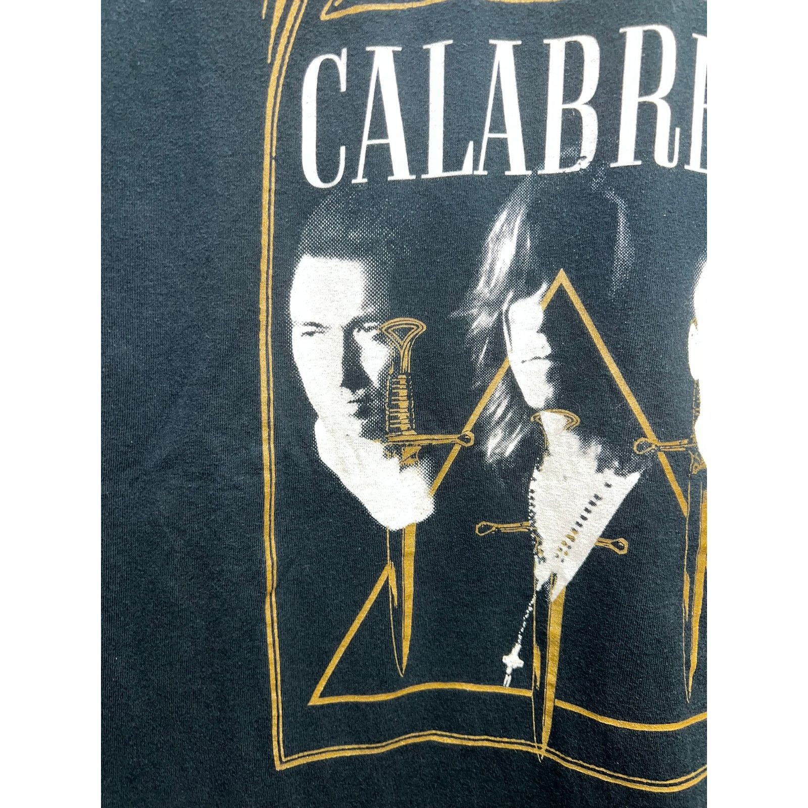 Gildan Vintage Calabrese Shirt Lust For Sacrilege Band Tour Tee L Size US L / EU 52-54 / 3 - 3 Thumbnail