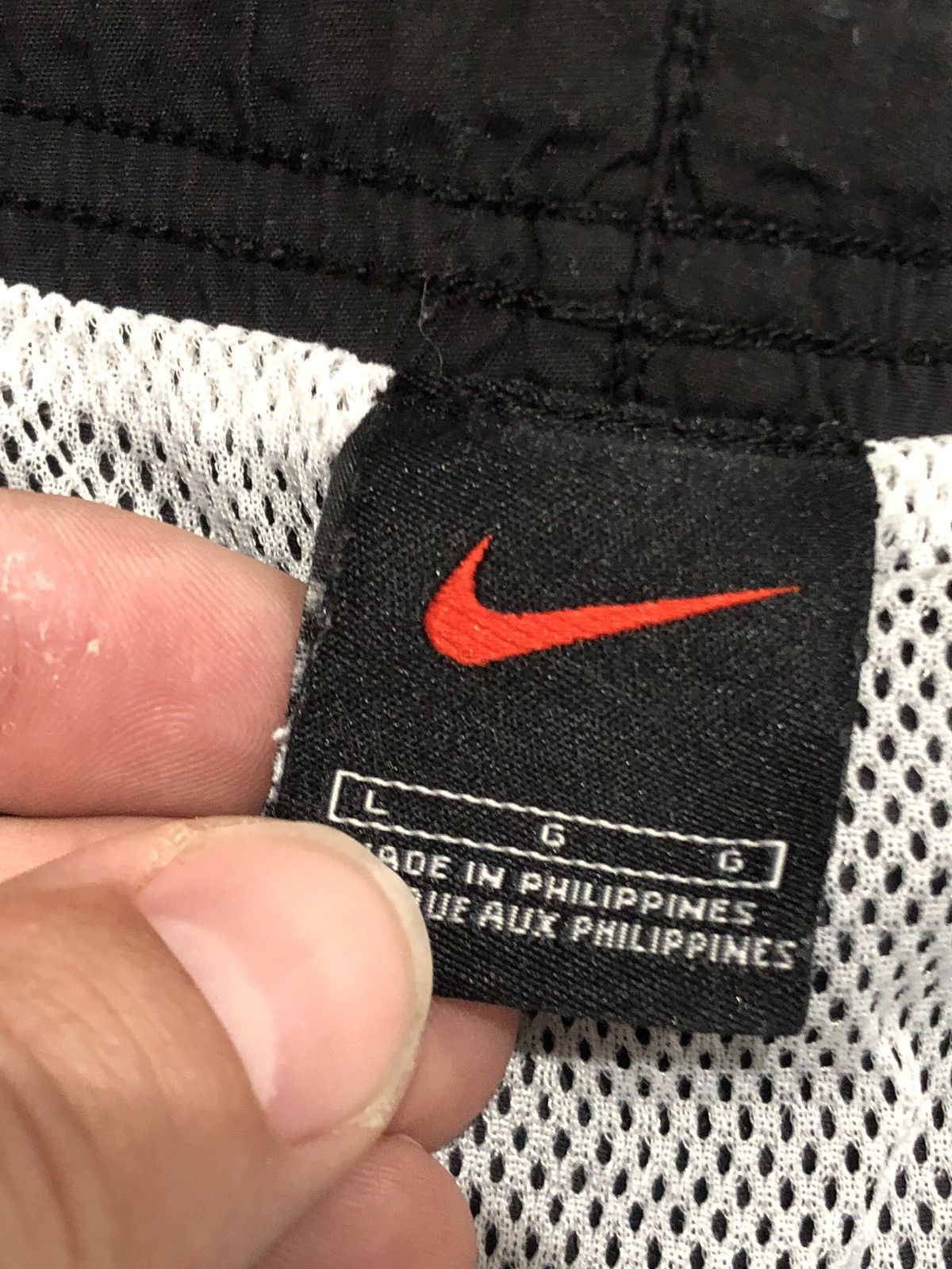 Nike × Vintage Vtg Y2K Nike Swim Trunks Size US 35 - 6 Thumbnail