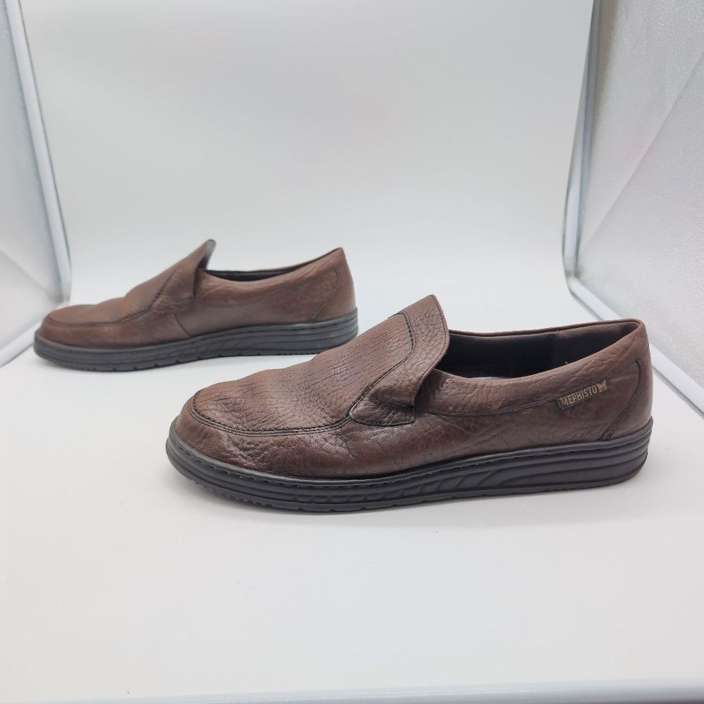 Mephisto Vintage Mephisto Air Jet Sz 12 Leather Slip-On Men’s Shoe M Size US 12 / EU 45 - 4 Thumbnail