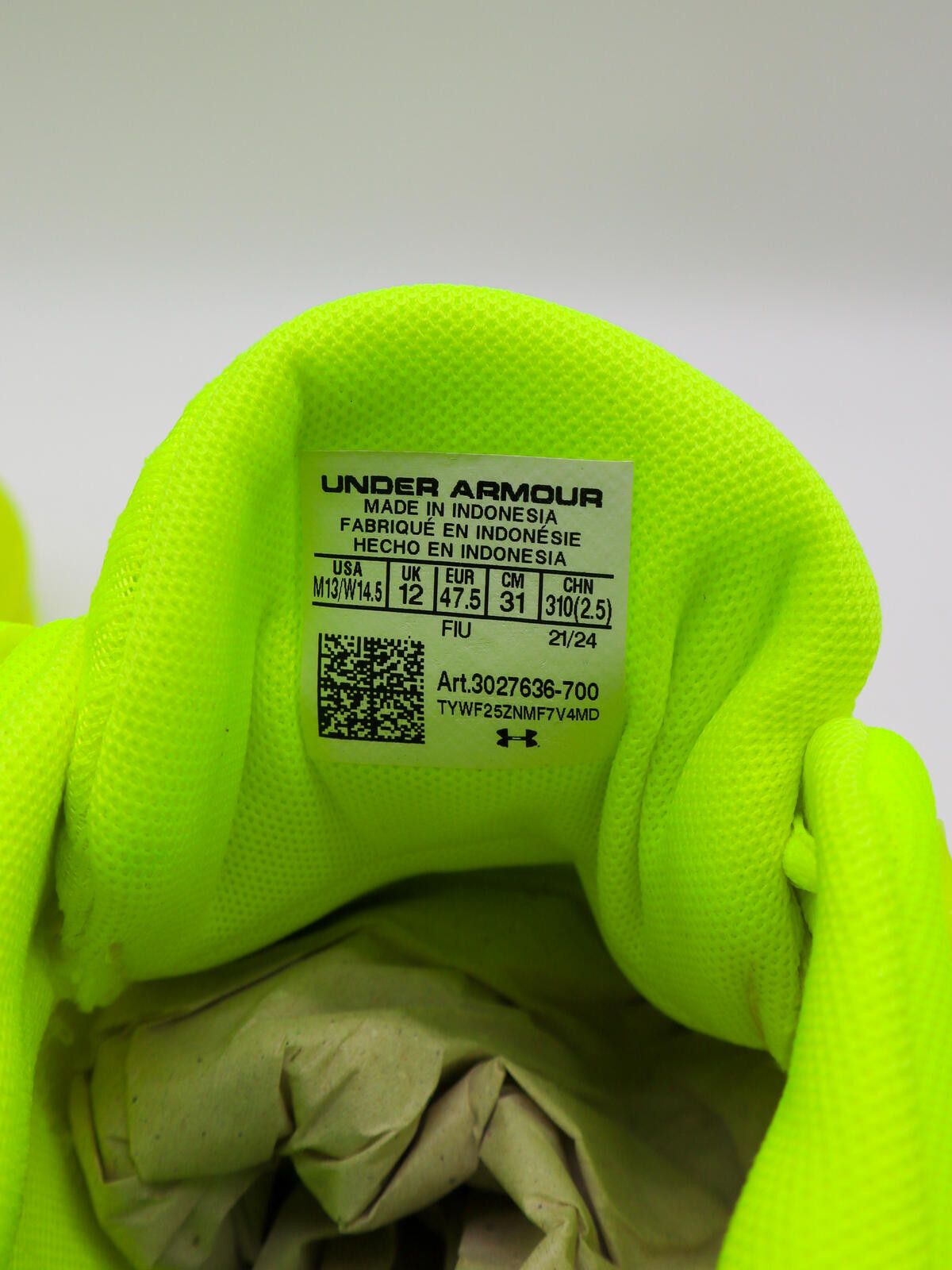 Adidas Under Armour Curry Splash 24 - 3027636‑700 - UK 12 Size US 13 / EU 46 - 4 Thumbnail