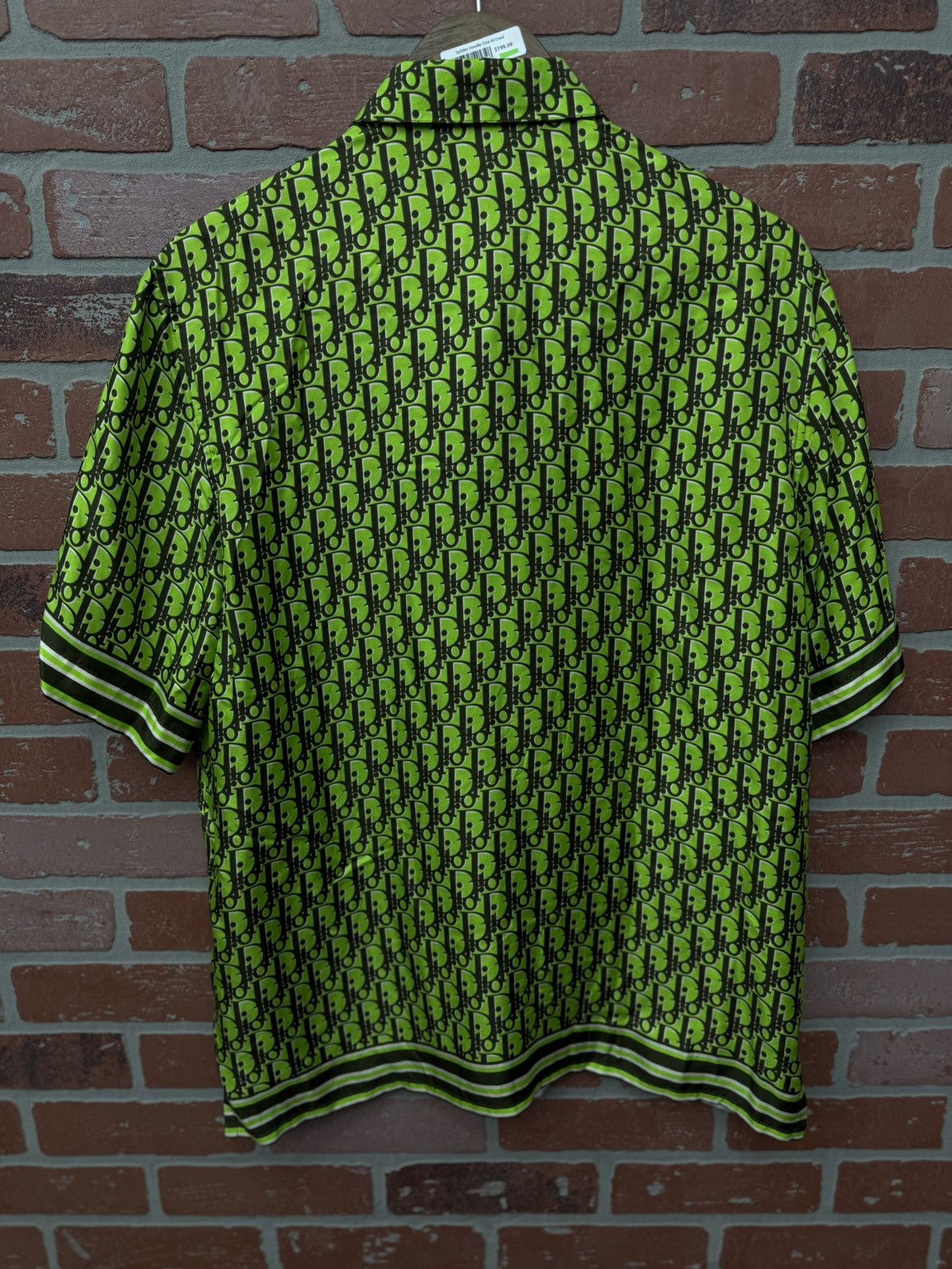 Dior Dior Silk Button Up Green Size 39/M $1750 Retail Exlusive Size US M / EU 48-50 / 2 - 6 Thumbnail