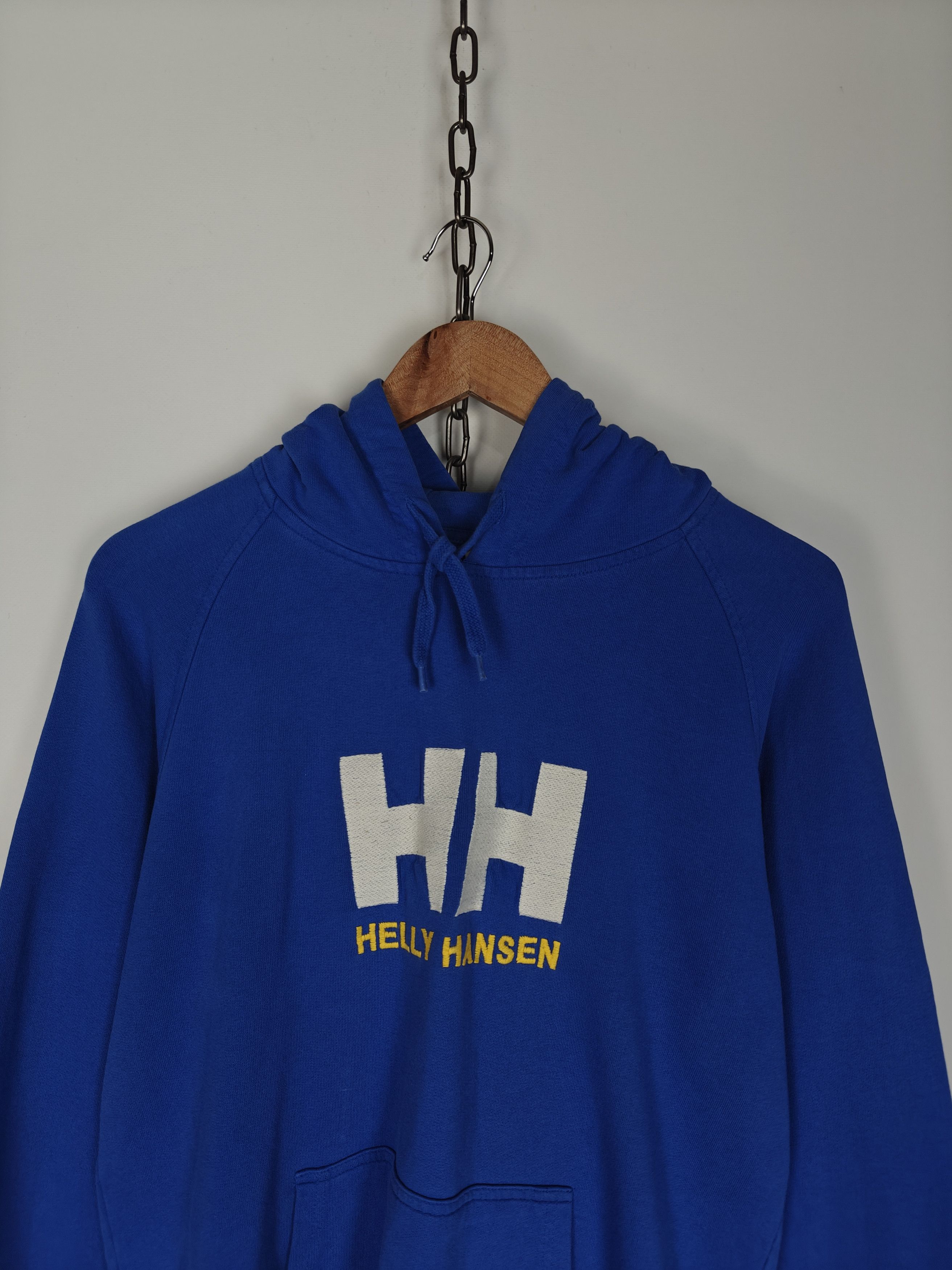 Helly Hansen Helly Hansen Hoodie Center Logo Embroidered Blue size M Size US M / EU 48-50 / 2 - 2 Thumbnail