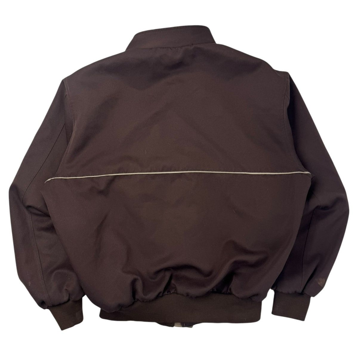 Vintage Vintage 80s Petro Canada Oil & Gas Zip Up Jacket Chocolate Size US M / EU 48-50 / 2 - 2 Thumbnail