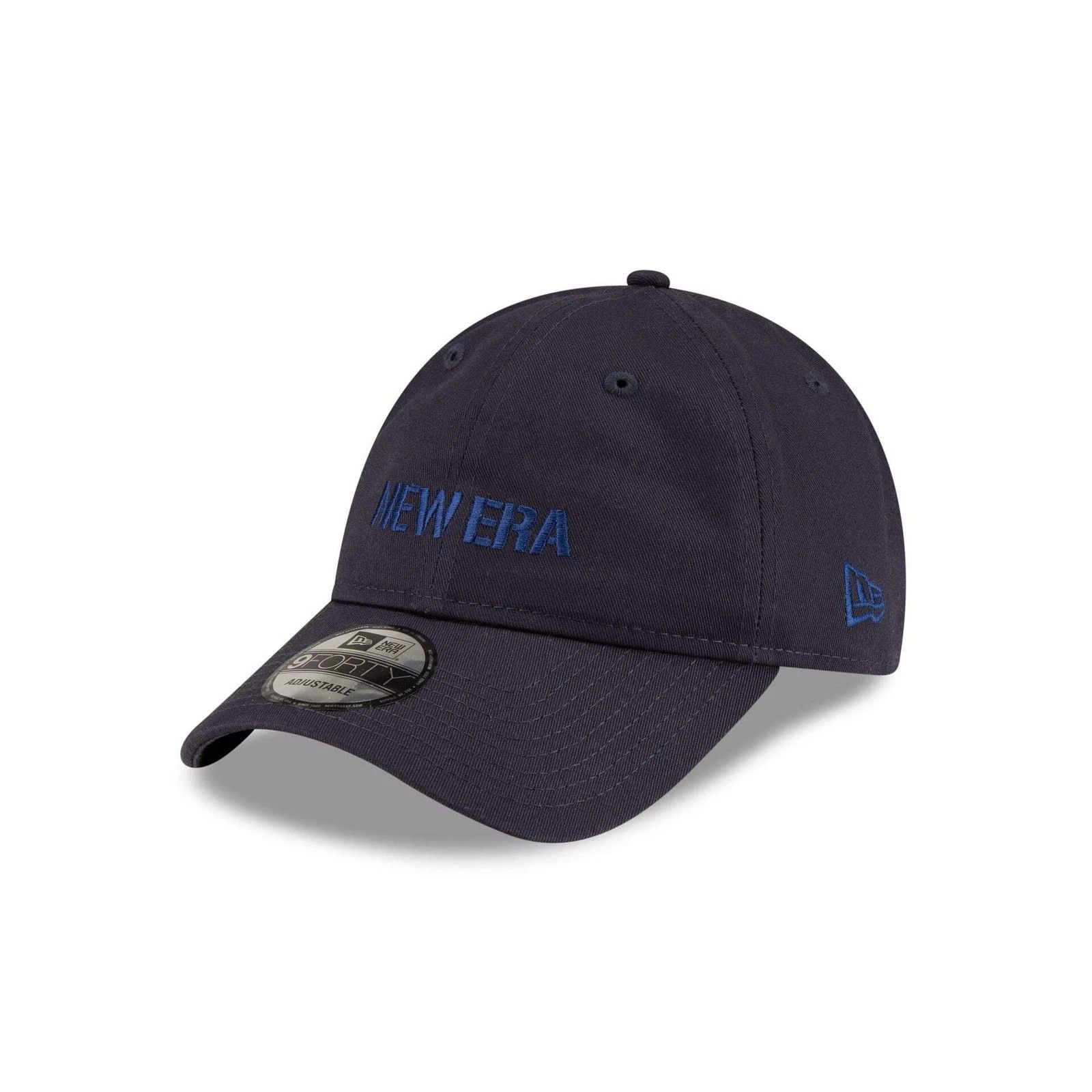 New Era Cap Metal Buckle Navy 9FORTY Adjustable Hat