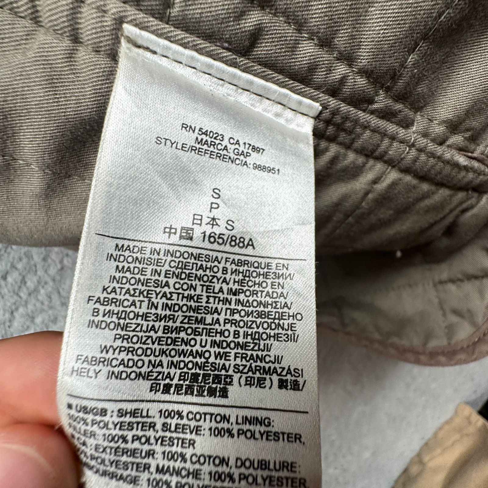 Gap GAP Parka Military Jacket Women Small Fishtail Utility Field Size S / US 4 / IT 40 - 8 Thumbnail