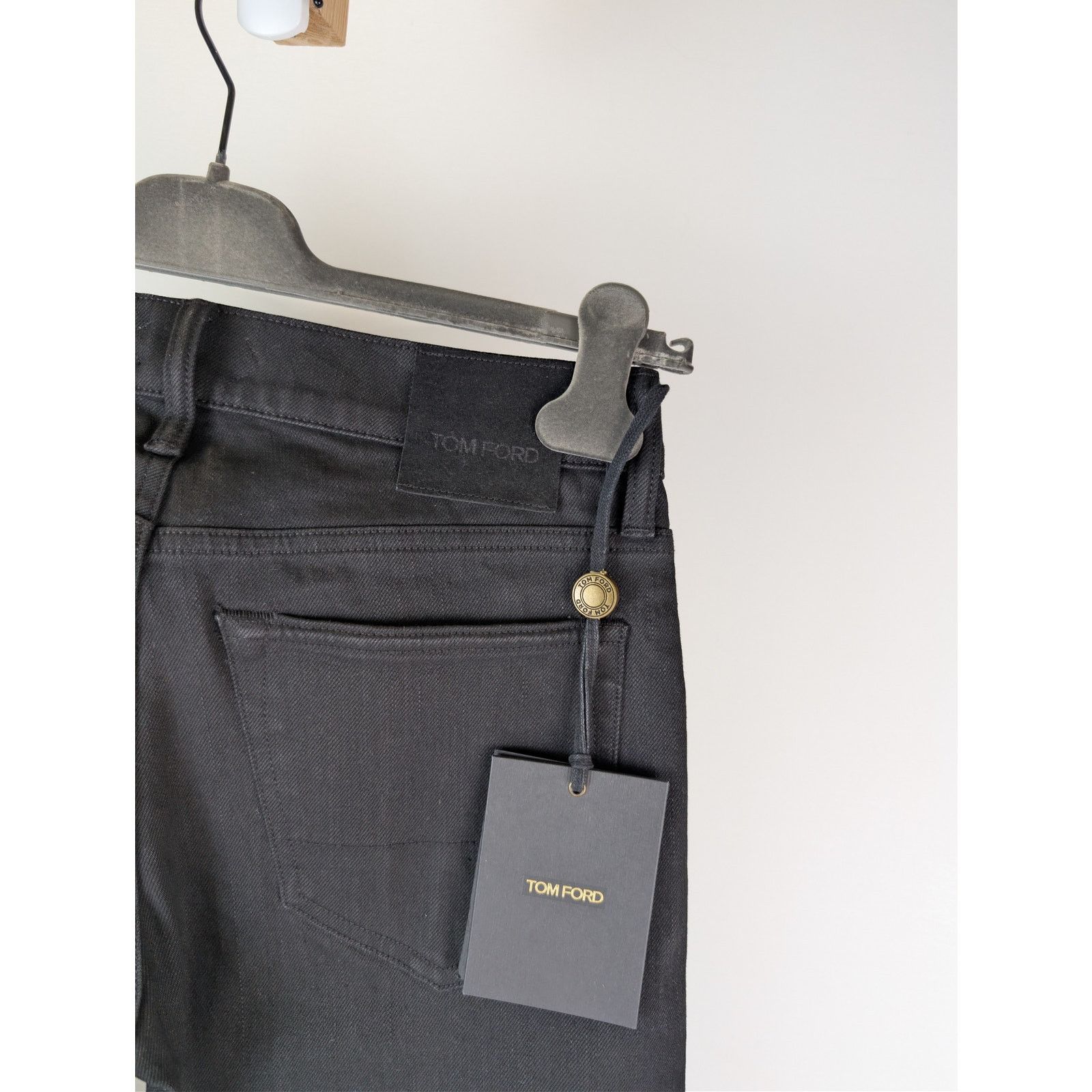 Tom Ford o1rshd1 Slim Denim Jeans in Black Size US 28 / EU 44 - 13 Thumbnail