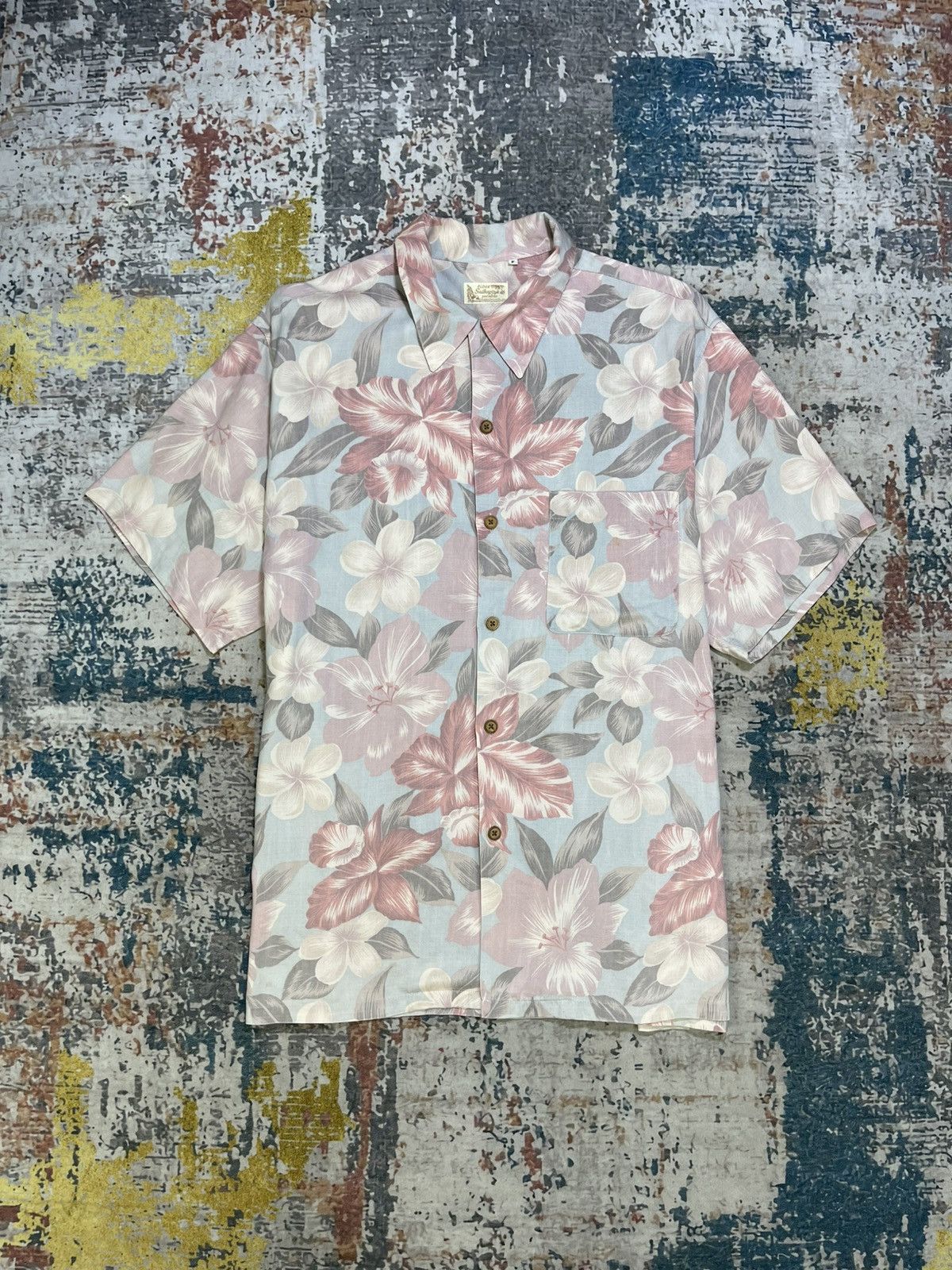 Sun Surf Vtg Sudbury Style Aloha Print Island Rayon Hawaii Shirt Size US M / EU 48-50 / 2 - 2 Thumbnail