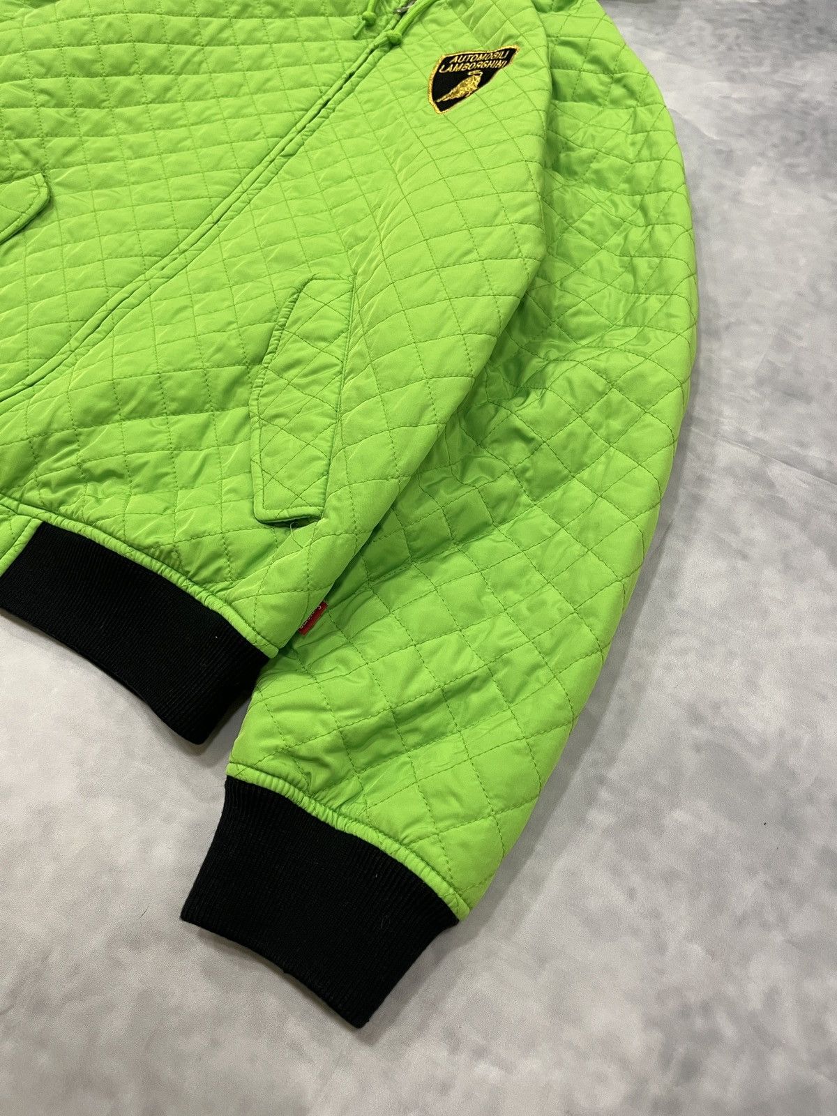 Lamborghini × Supreme Supreme x Lamborghini Quilted Hooded Bomber Jacket Size US L / EU 52-54 / 3 - 5 Thumbnail