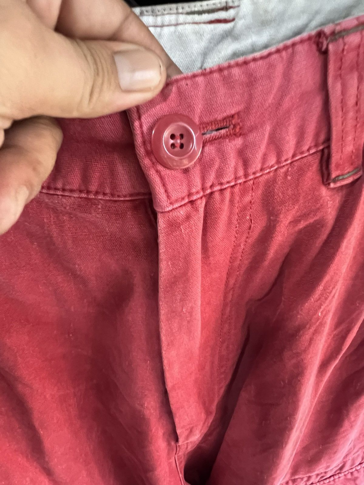 Airwalk 🔥Red Airwalk Multipockets Cargo Pant Size US 27 - 11 Thumbnail