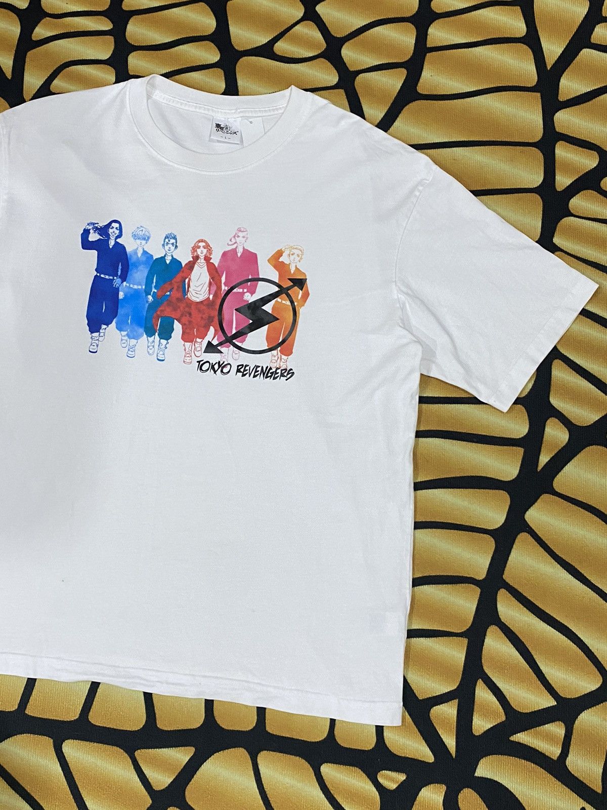 Anime × Japanese Brand RARE TOKYO REVENGERS JAPANESE ANIME WHITE TEE Size US L / EU 52-54 / 3 - 4 Thumbnail