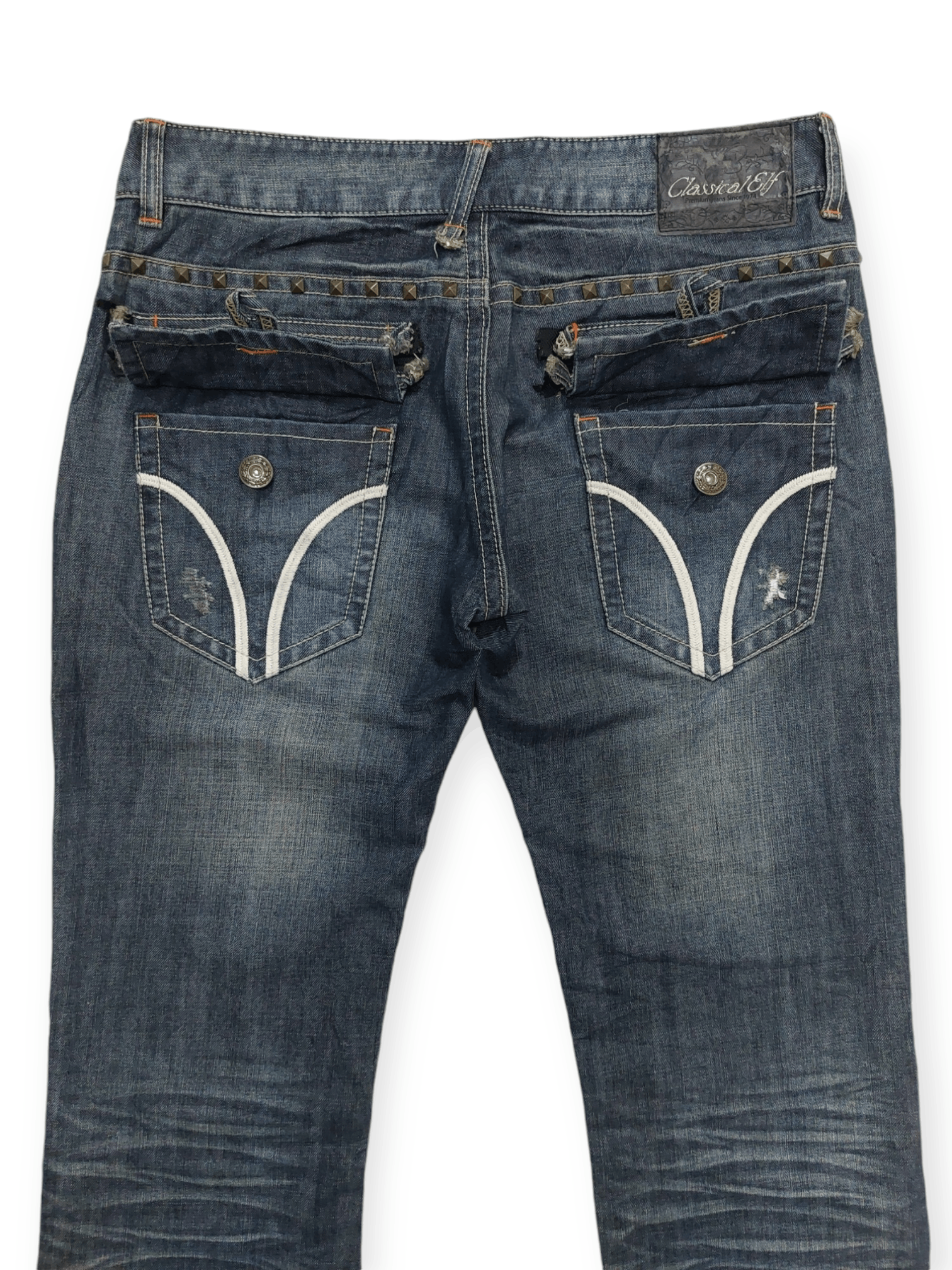 If Six Was Nine × Vintage Vintage Classical Elf 1974 Rare Design Jeans Size US 32 / EU 48 - 13 Thumbnail