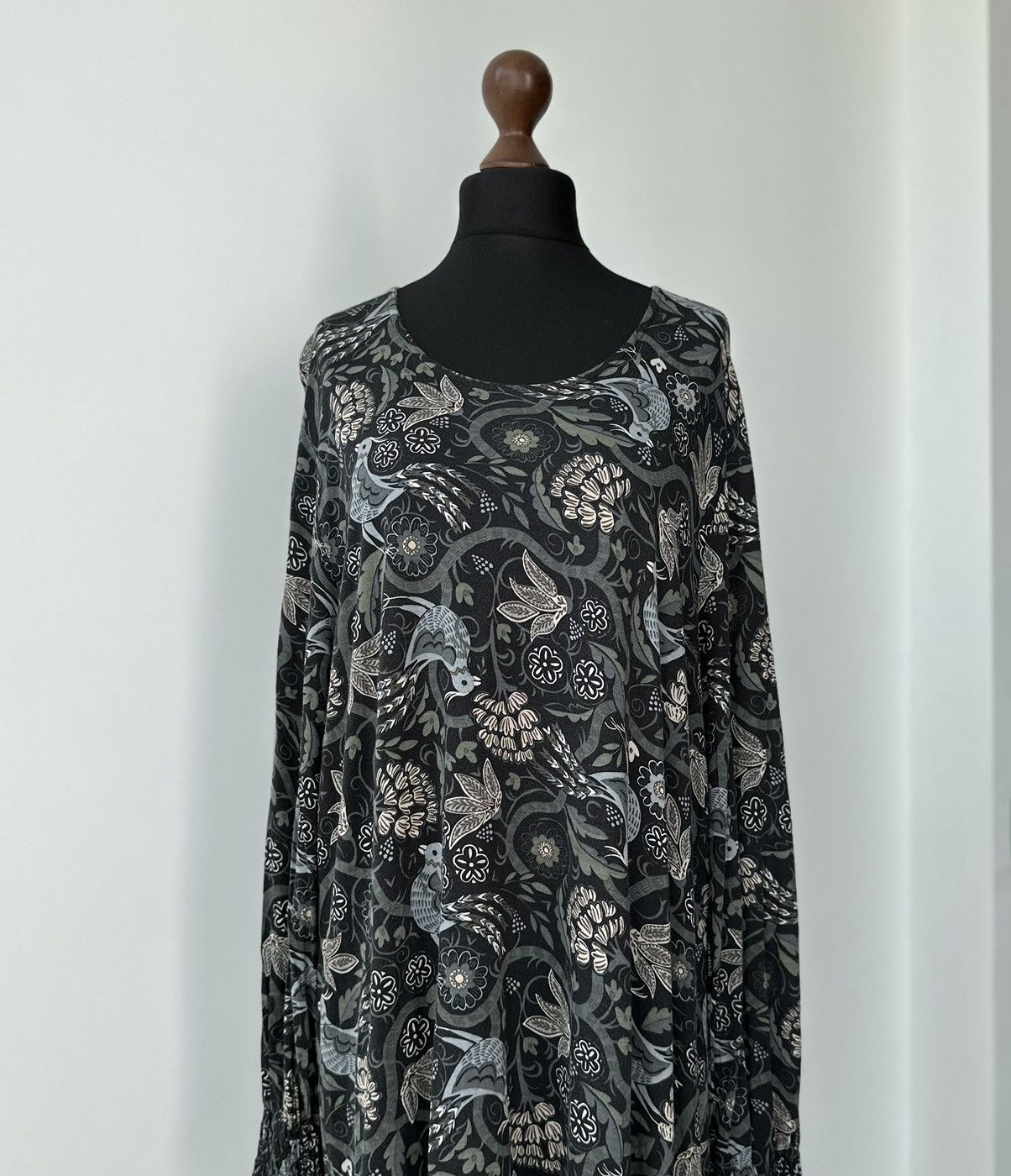 Other Gudrun Sjoden Women's print dress 100% Modal Size L Size L / US 10 / IT 46 - 2 Thumbnail