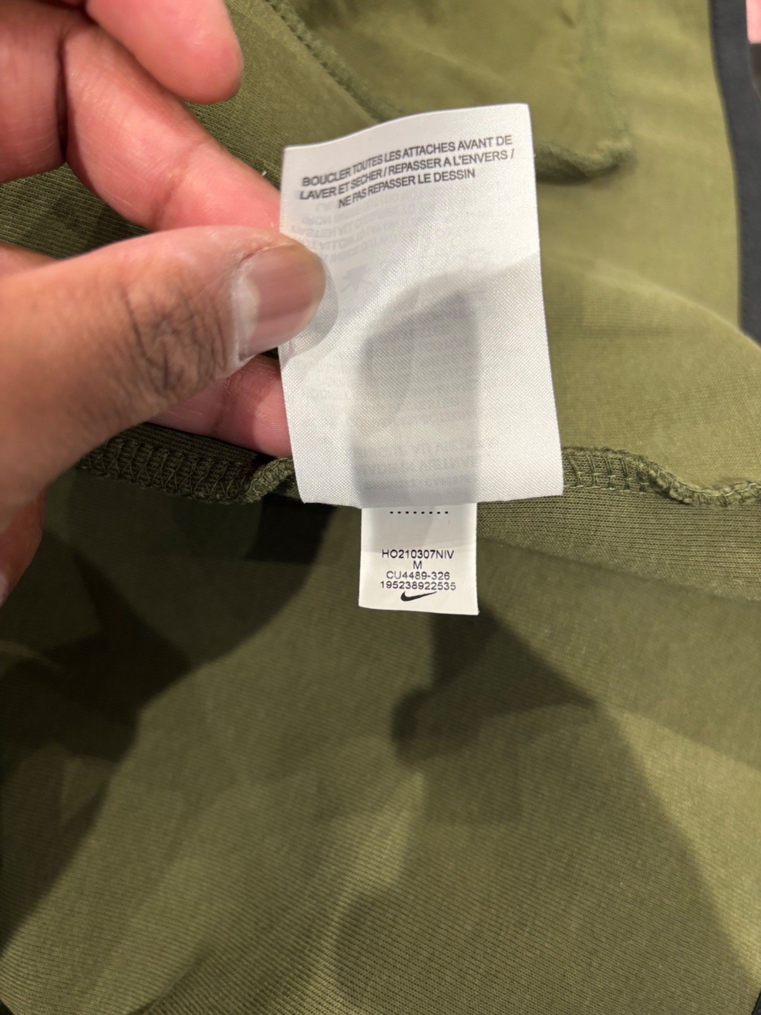 Nike Nike Tech Fleece Full-Zip Windrunner Hoodie Olive/Black Size US M / EU 48-50 / 2 - 8 Thumbnail