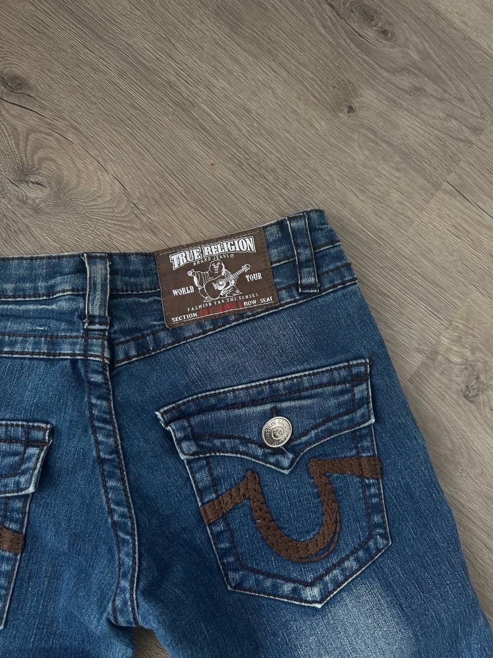 True Religion × Vintage Vintage True Religion Denim W’s Big Logo Pants Size US 29 - 9 Thumbnail