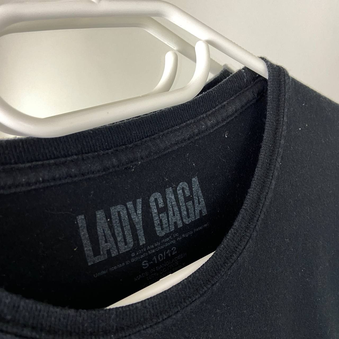 Band Tees Lady Gaga Pop AOP Face Logo Womens T-Shirt Size S / US 4 / IT 40 - 5 Thumbnail