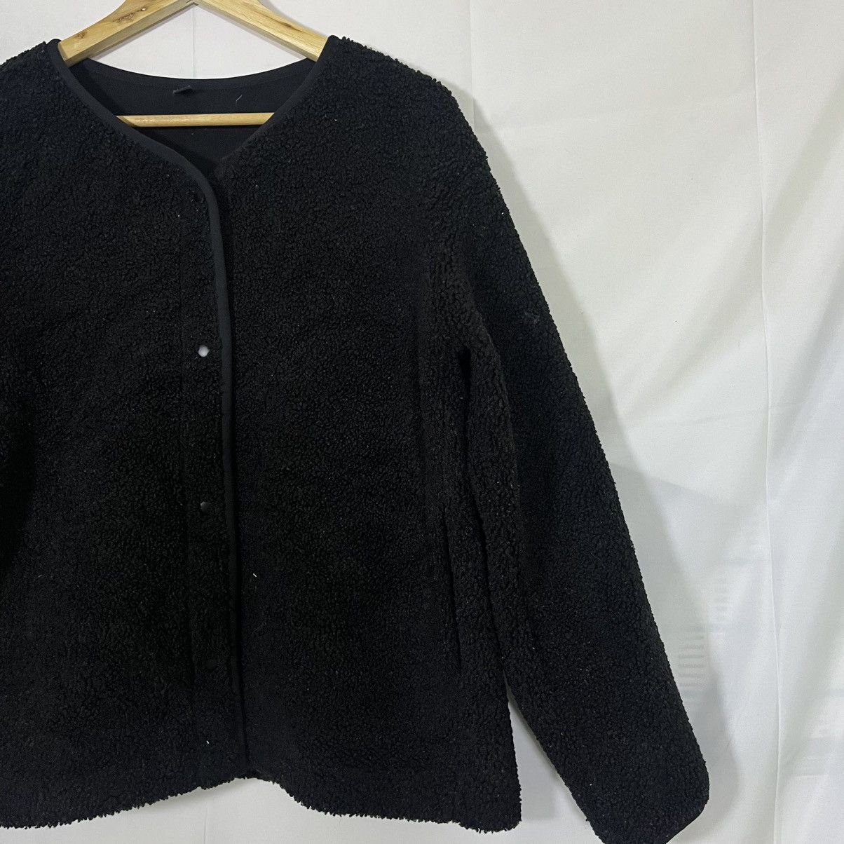 Uniqlo UNIQLO PILE LINED SHERPA FLEECE JACKET Size XL / US 12-14 / IT 48-50 - 3 Thumbnail