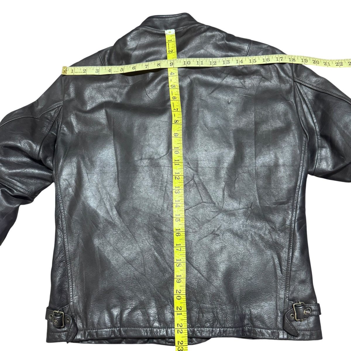 45rpm Vintage 45rpm Goatskin Leather Biker Jacket Size US XS / EU 42 / 0 - 18 Thumbnail