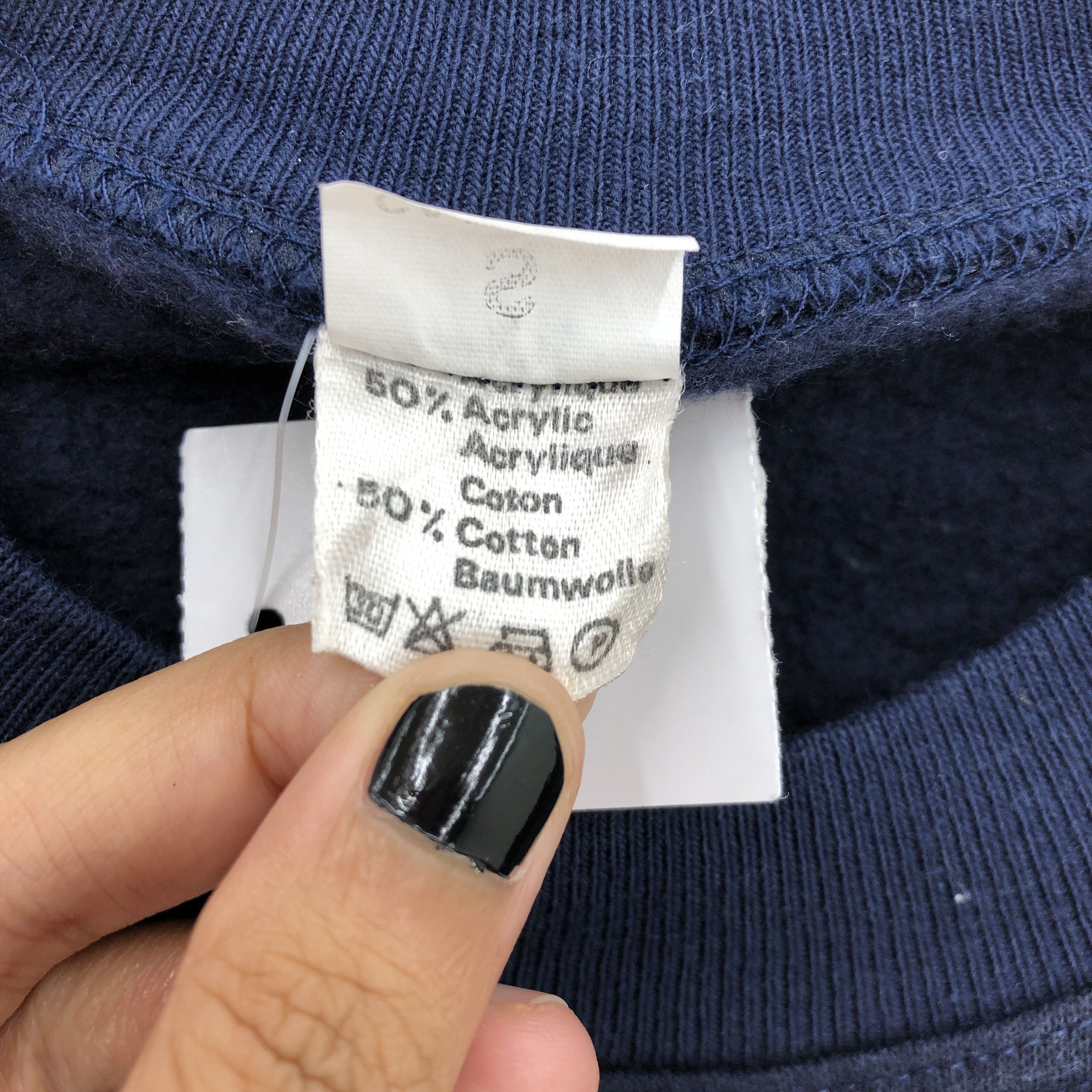 Japanese Brand Vintage 90s Paris Sweatshirt Paris Script Novelty Sweater Size US S / EU 44-46 / 1 - 4 Thumbnail