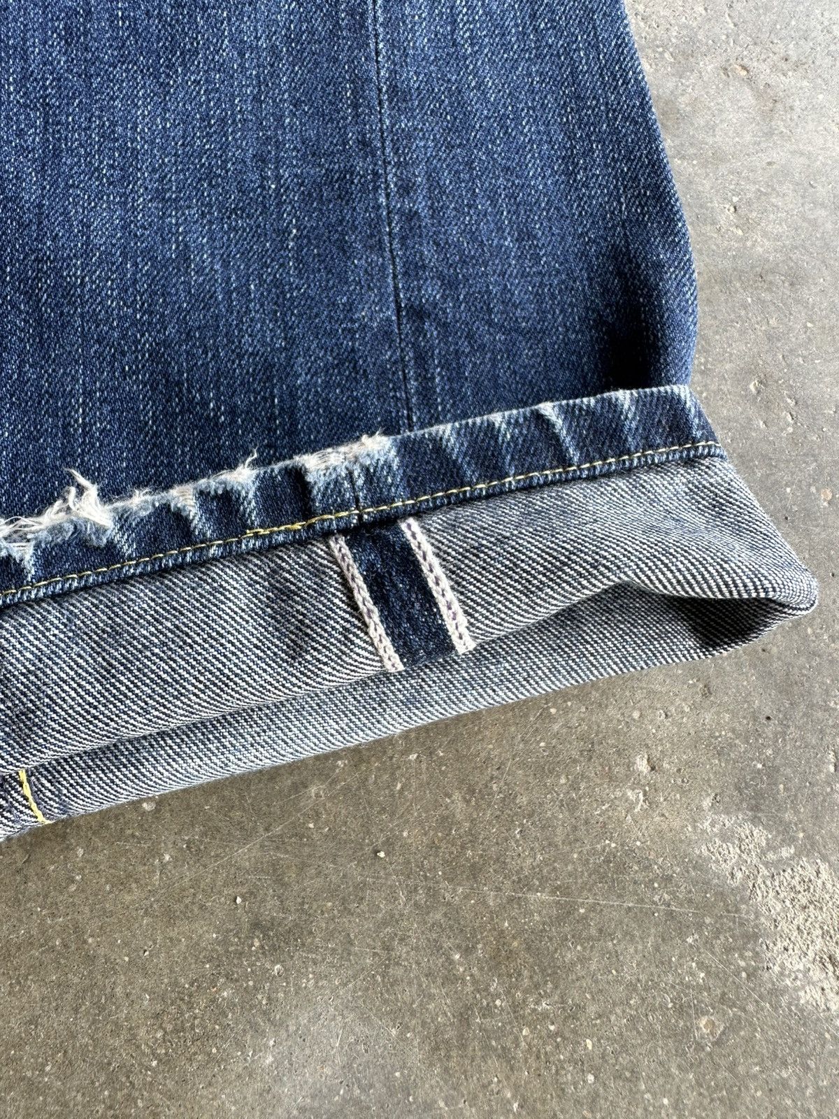 Studio D'Artisan SICKSS! Vintage STUDIO D ARTISAN Denim Lemon Stitch/Selvedge Size US 29 - 6 Thumbnail