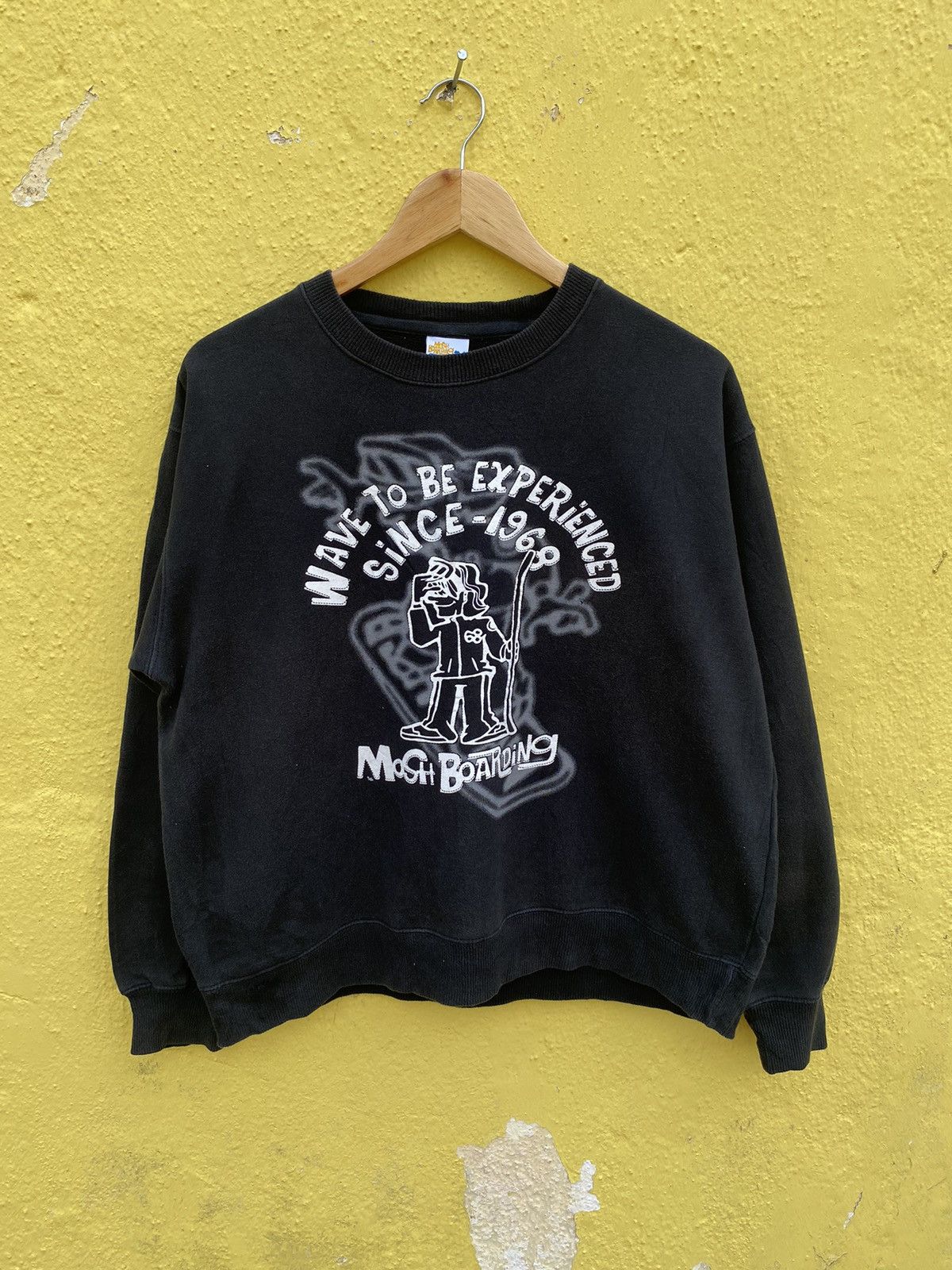 Vintage Vintage Mosh boarding surf boarding sweatshirt Size US L / EU 52-54 / 3 - 1 Thumbnail