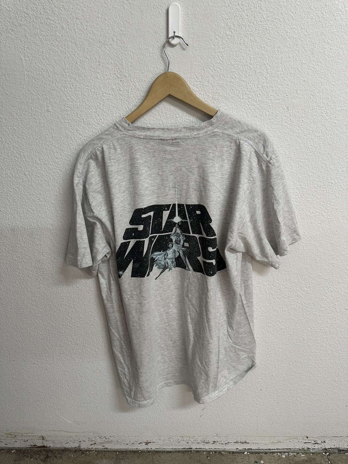 Star Wars 90’s Star Wars Grey T-Shirt Size US XL / EU 56 / 4 - 1 Thumbnail