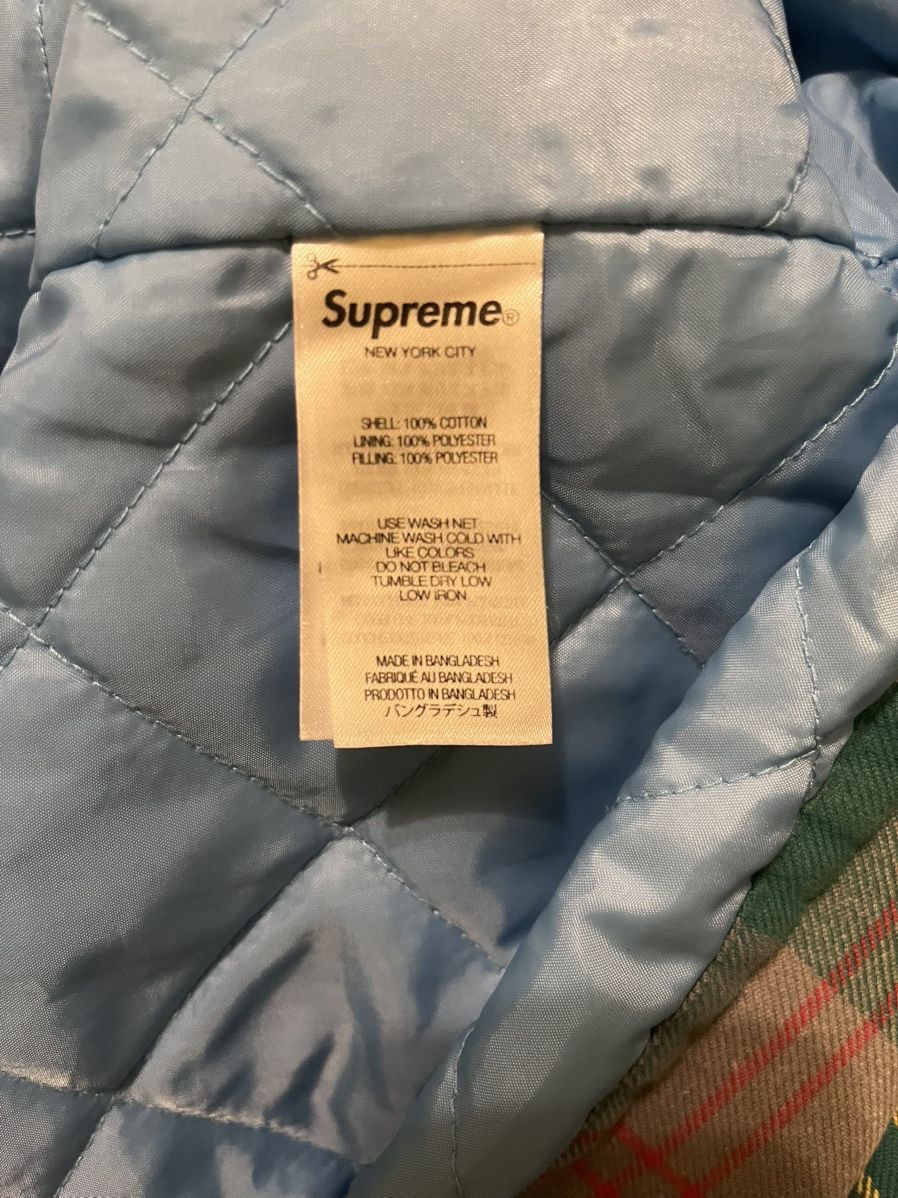 Supreme Supreme Quilted Flannel Size US L / EU 52-54 / 3 - 5 Thumbnail