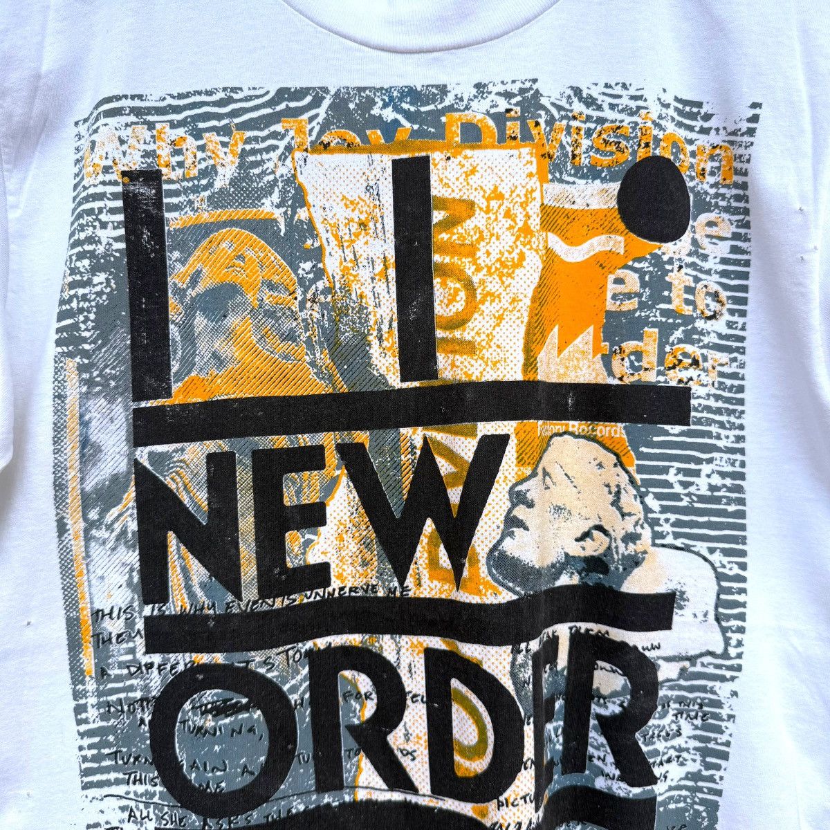 New Order Joy Division To New Order Limited Vintage T-shirt by Mu-i Size US M / EU 48-50 / 2 - 4 Thumbnail