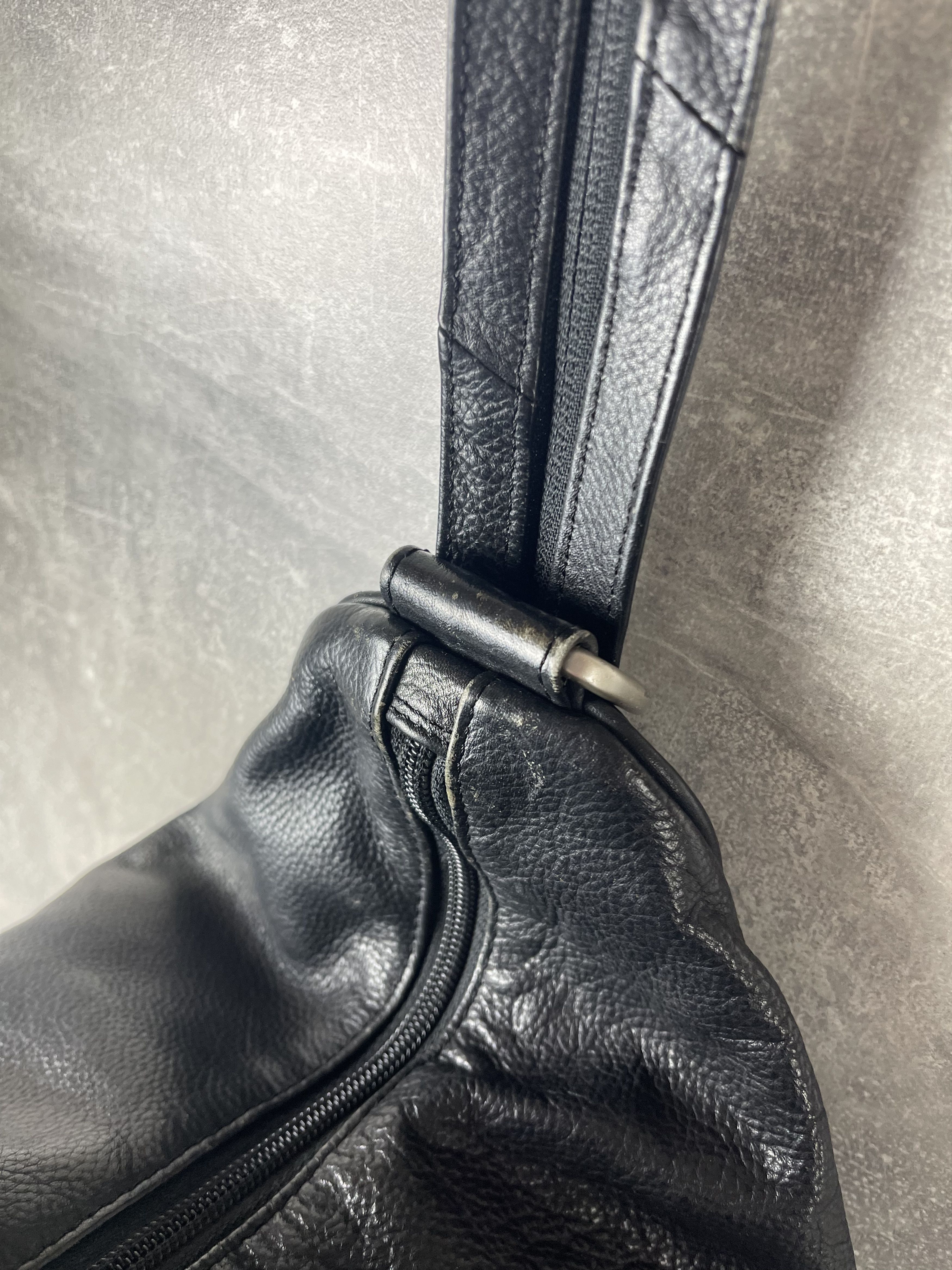 Seditionaries Artisan leather black avant garde transformer bag bacpack Size ONE SIZE - 11 Thumbnail