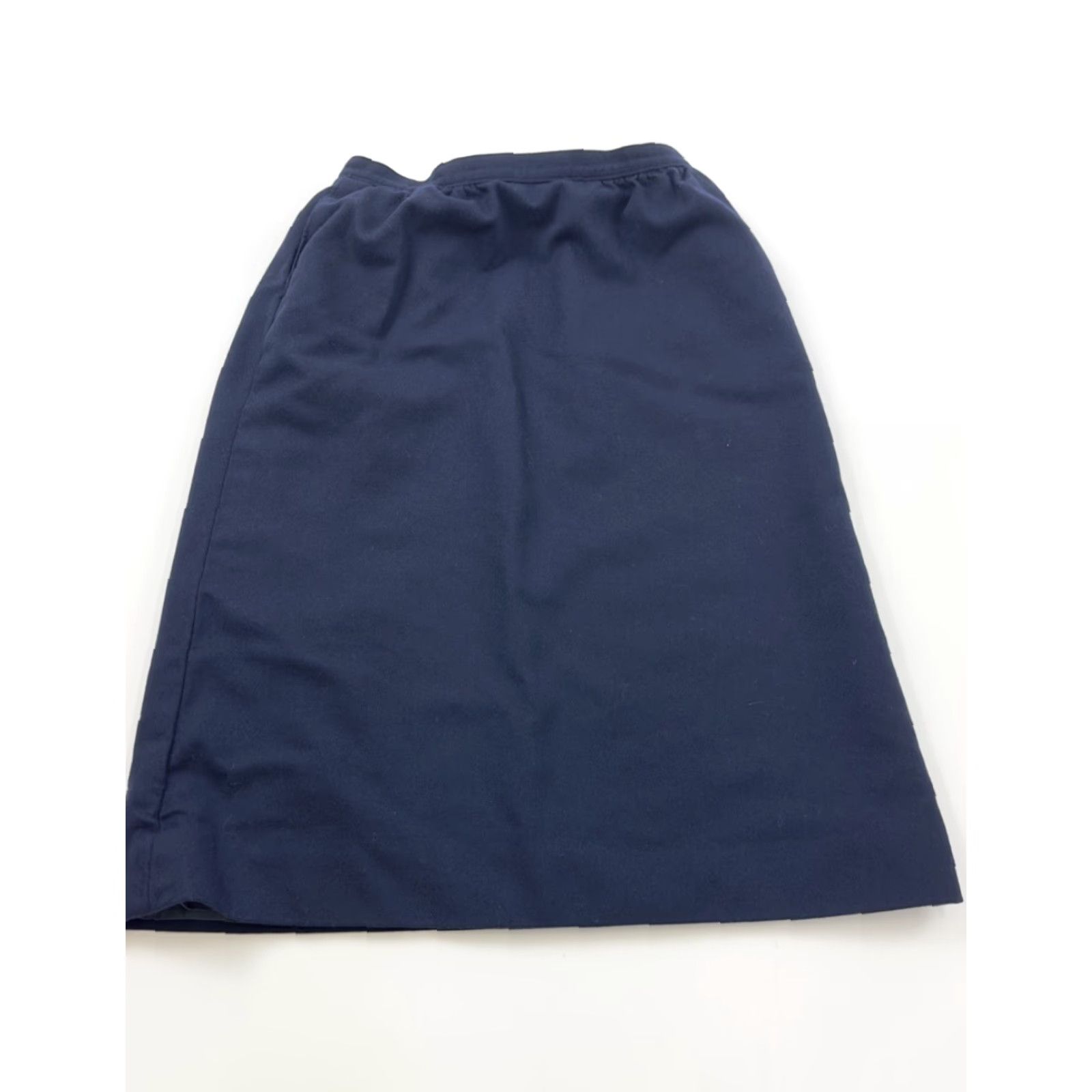 Pendleton VINTAGE Pendleton Skirt Women’s 2 Navy Blue Wool Pencil Made In USA Women's Knee Length Lined Pockets 16 (tagged 16) Size 2 Size 26" / US 2 / IT 38 - 2 Thumbnail