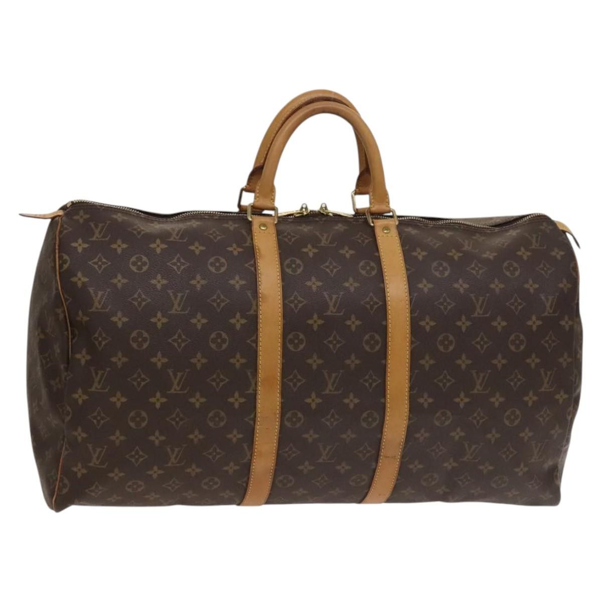 Louis Vuitton LOUIS VUITTON Monogram Keepall 55 Boston Bag M41424 Size ONE SIZE - 1 Thumbnail