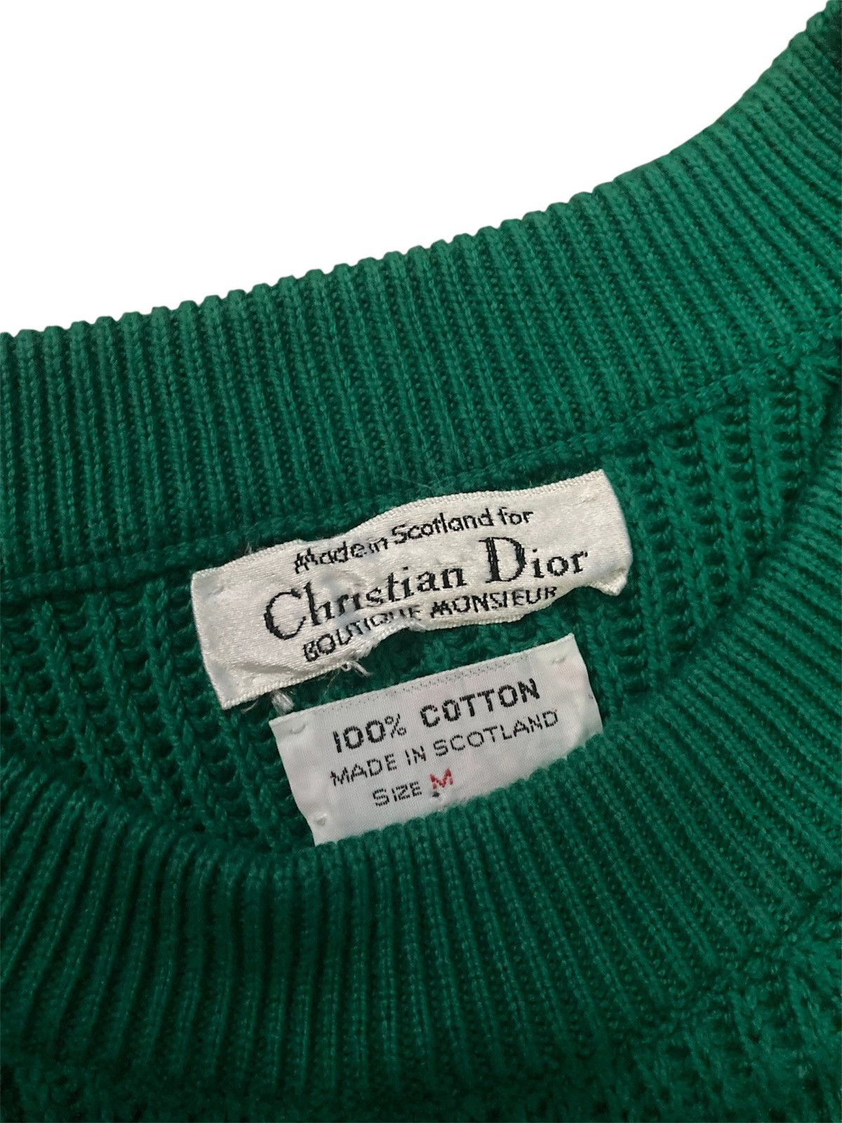 Christian Dior Monsieur Vintage Christian Dior Monsieur Knit Sweater Size US M / EU 48-50 / 2 - 9 Thumbnail
