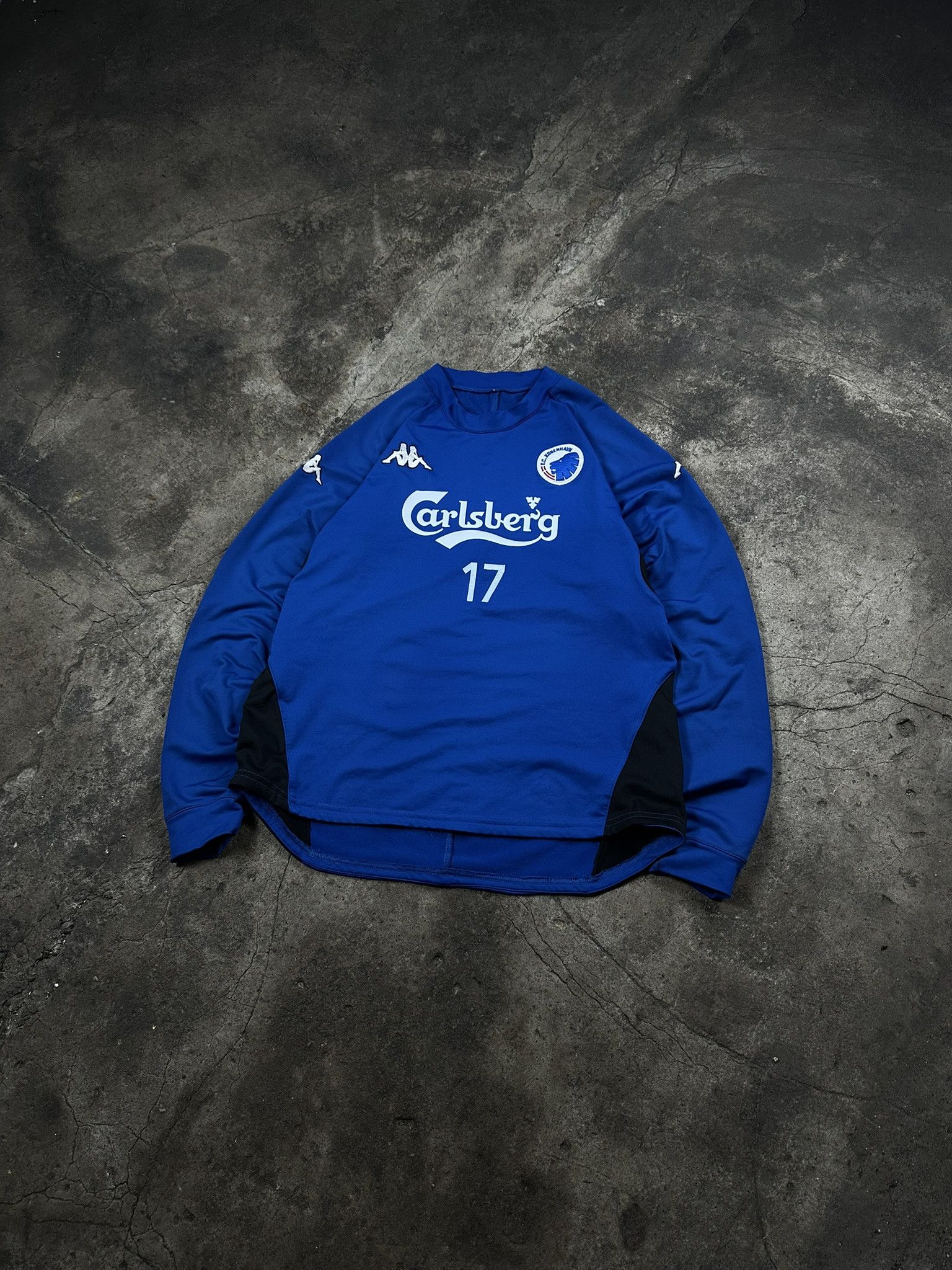 Kappa Vintage FC Kobenhavn Kappa Football Soccer Longsleeve Size US XL / EU 56 / 4 - 1 Thumbnail