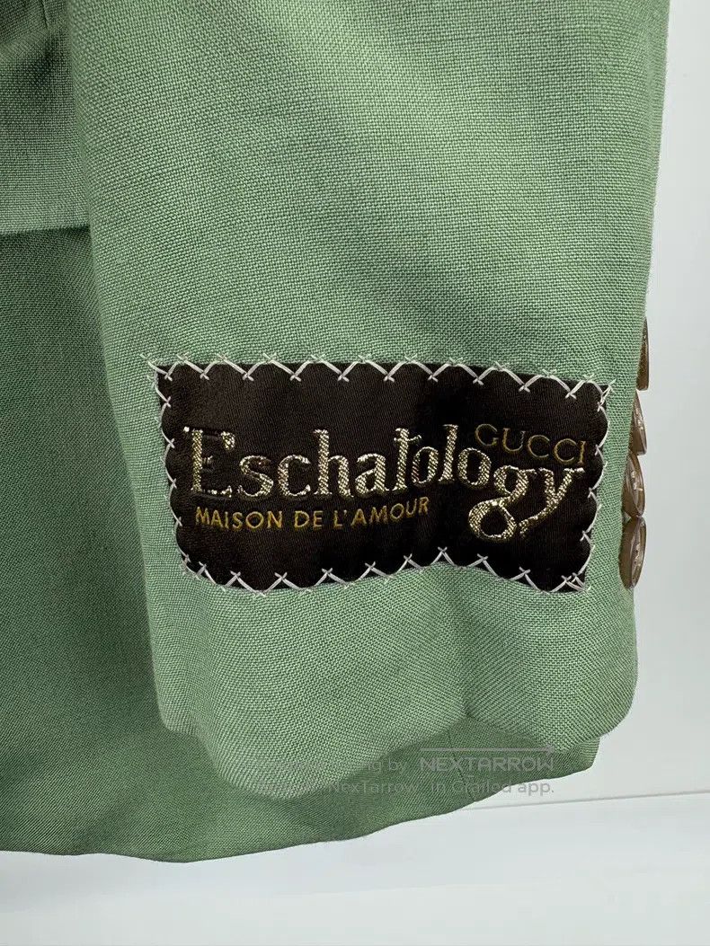Gucci Gucci Gold-label embroidered LOGO suit jacket Size M / US 6-8 / IT 42-44 - 3 Thumbnail
