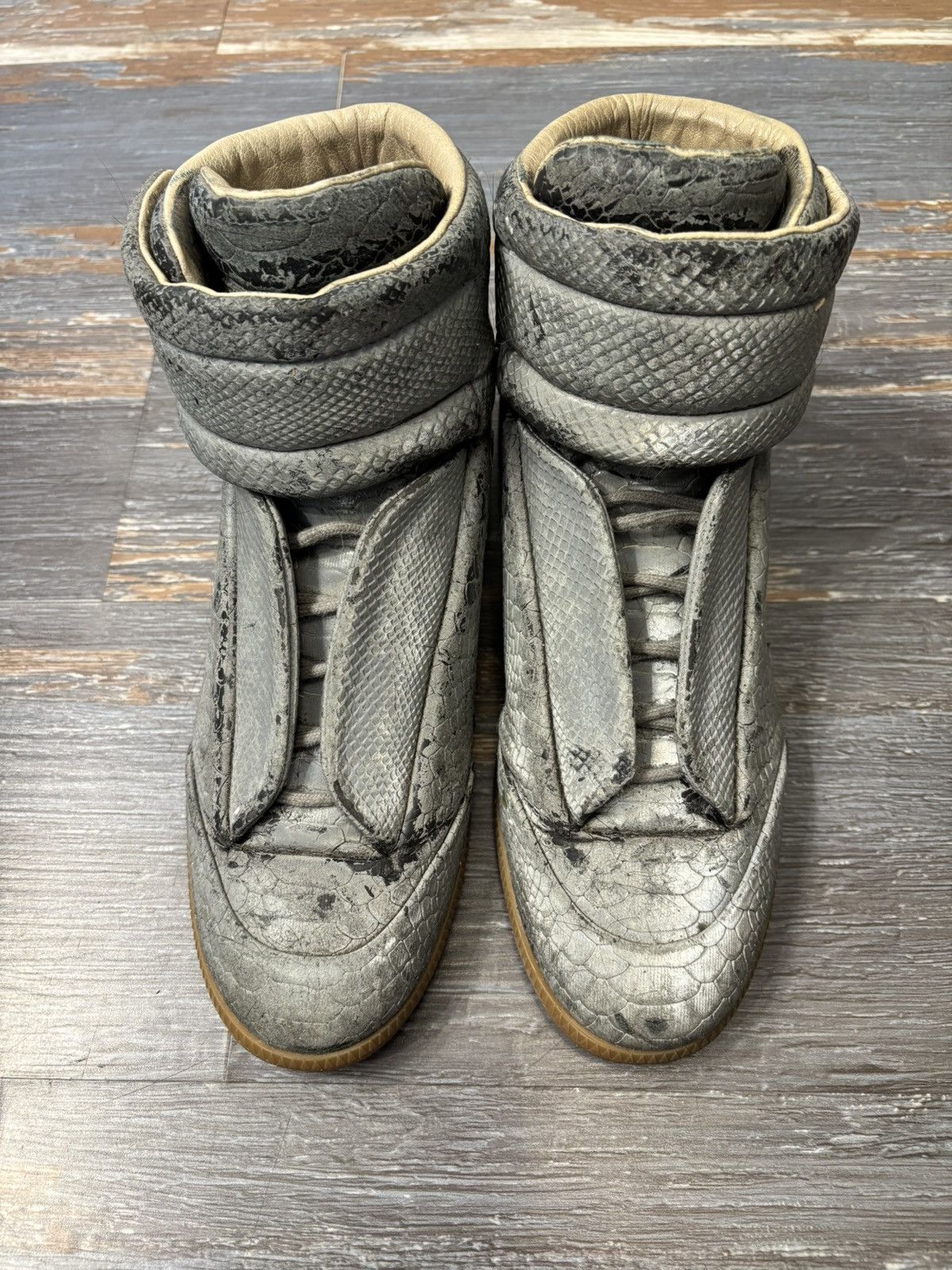Maison Margiela Maison Margiela Future High Reflective Snakeskin size 10 Size US 10 / EU 43 - 7 Thumbnail
