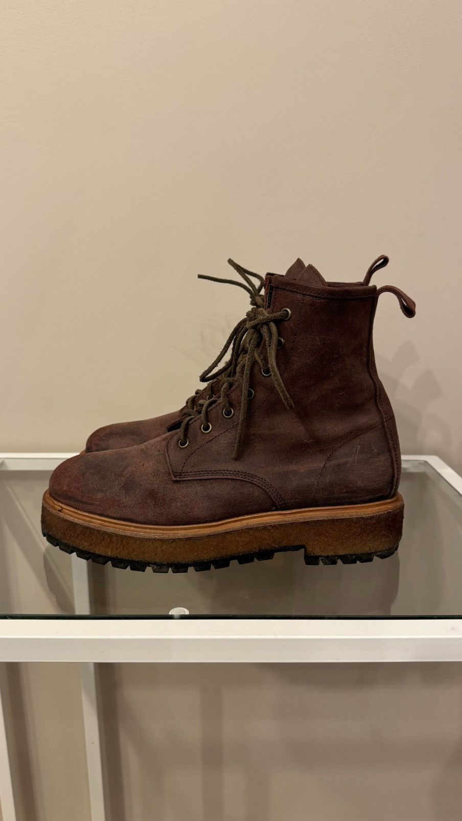 Vibram Punto Pigro Vibram boots leather like new rock avant Garde Size US 9 / IT 39 - 1 Thumbnail