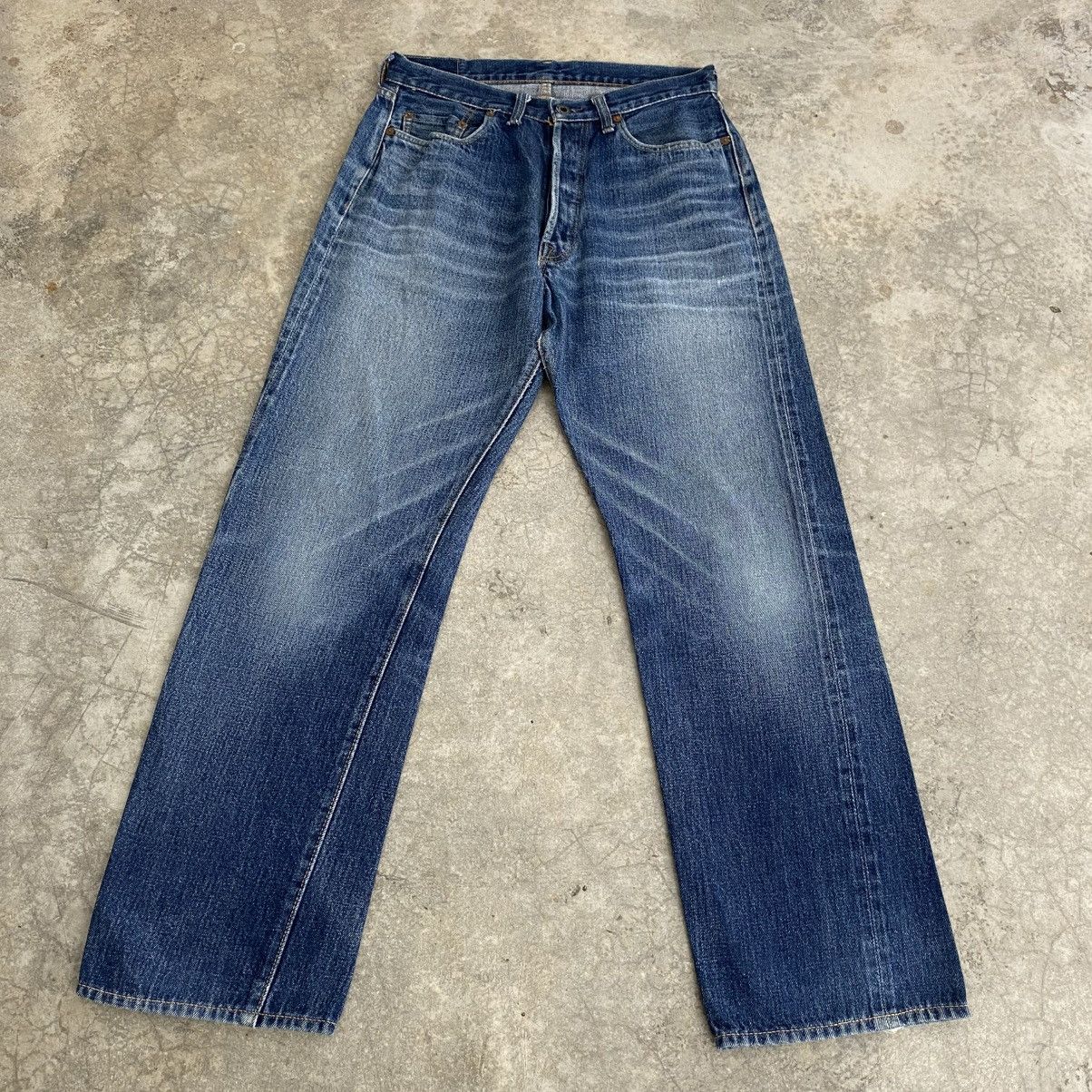 Denime Vintage 90’s Denime Japan Faded Blue Selvedge Jeans Size US 30 / EU 46 - 3 Thumbnail