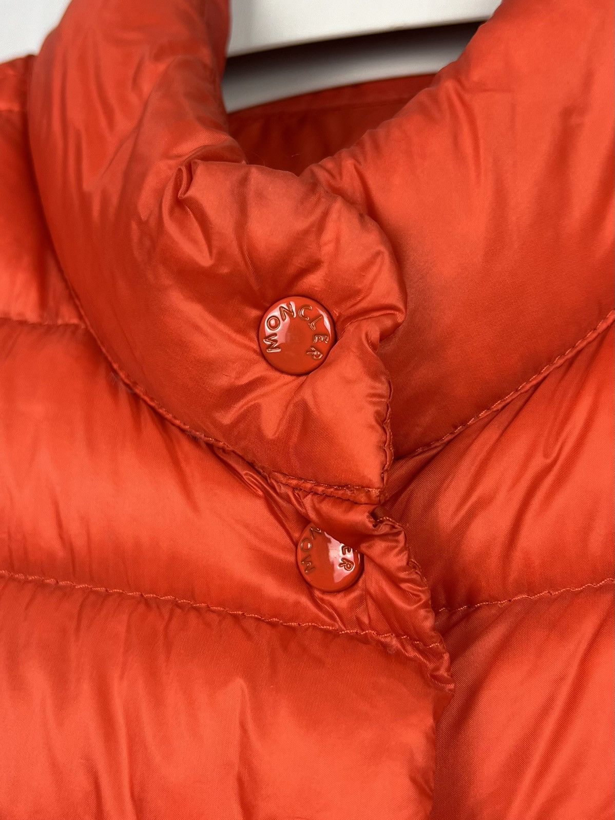 Moncler MONCLER Down Puffer Vest LIANE GILLET Patch Logo Red Wmn’s Size M / US 6-8 / IT 42-44 - 5 Thumbnail