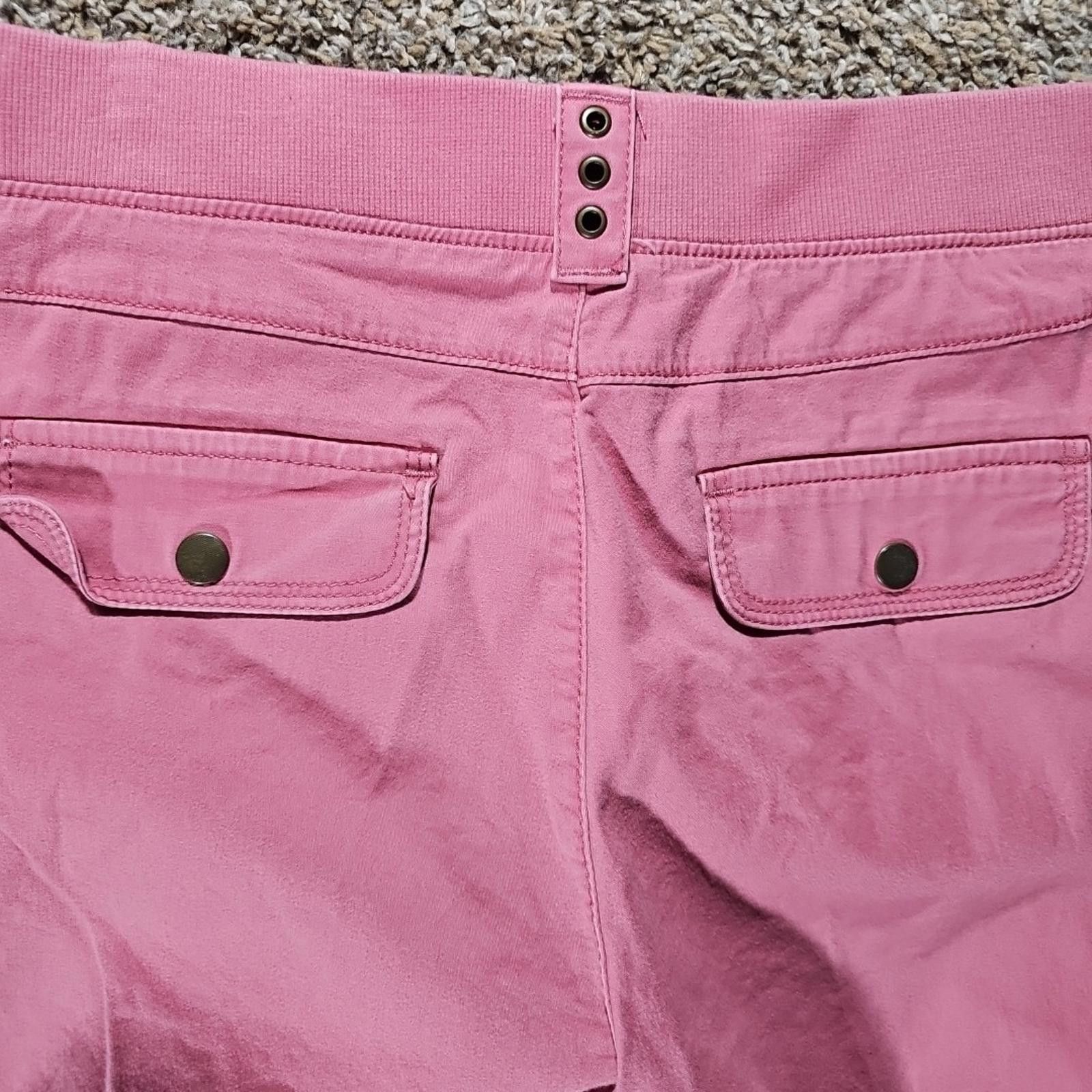 Lee Lee Relaxed Fit 16P Pink Capris Size 38" / US 16 / IT 52 - 6 Thumbnail