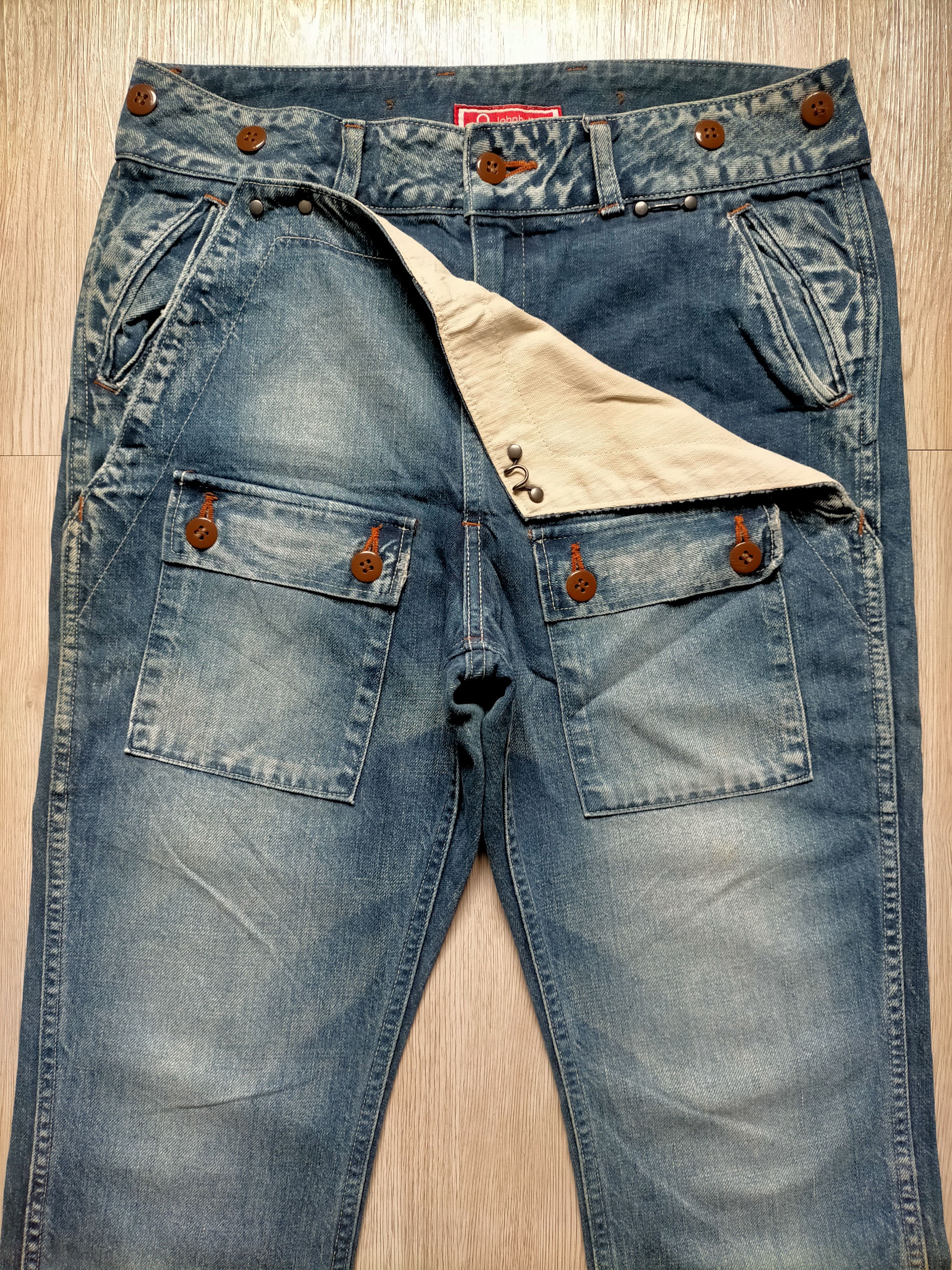 Johnbull John Bull Kojima Japan Bush Pants denim Size US 31 - 4 Thumbnail