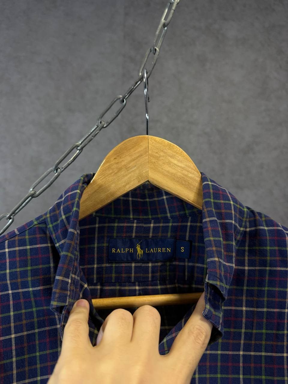 Polo Ralph Lauren Polo Ralph Lauren designer logo checkered shirt Size US S / EU 44-46 / 1 - 4 Thumbnail