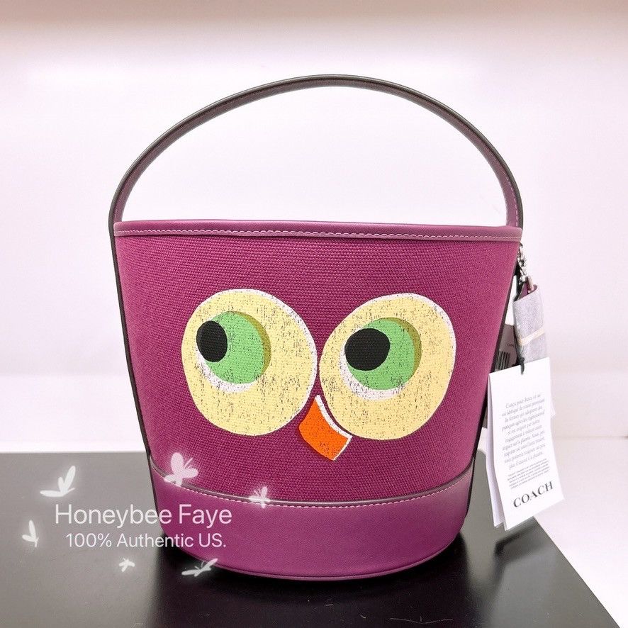 Coach Trick Or Treat Bucket With Halloween Owl CCE03 Size ONE SIZE - 1 Thumbnail