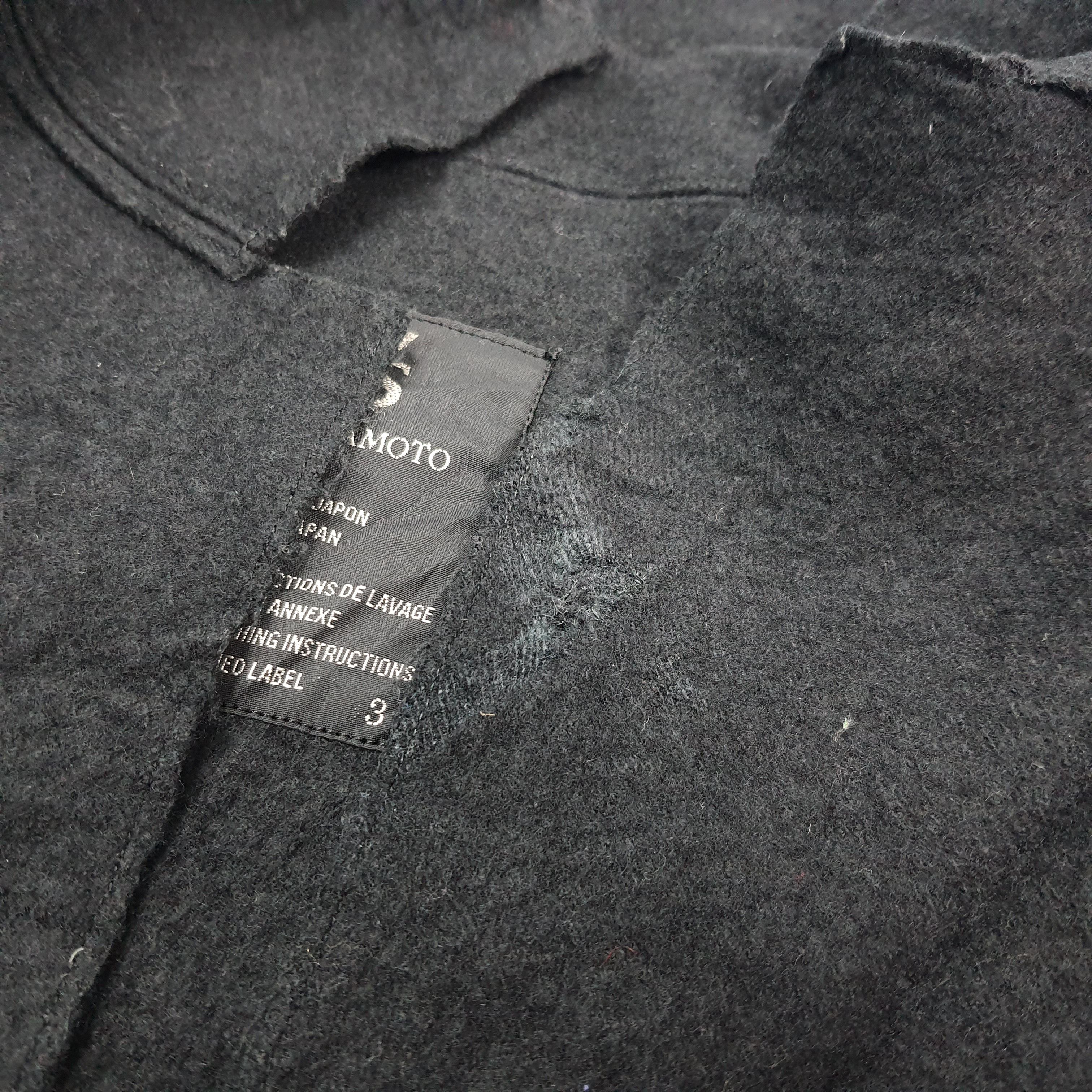 Yohji Yamamoto Y's Yohji Yamamoto Longline Blazer Wool Linen Cardigan Size US M / EU 48-50 / 2 - 14 Thumbnail