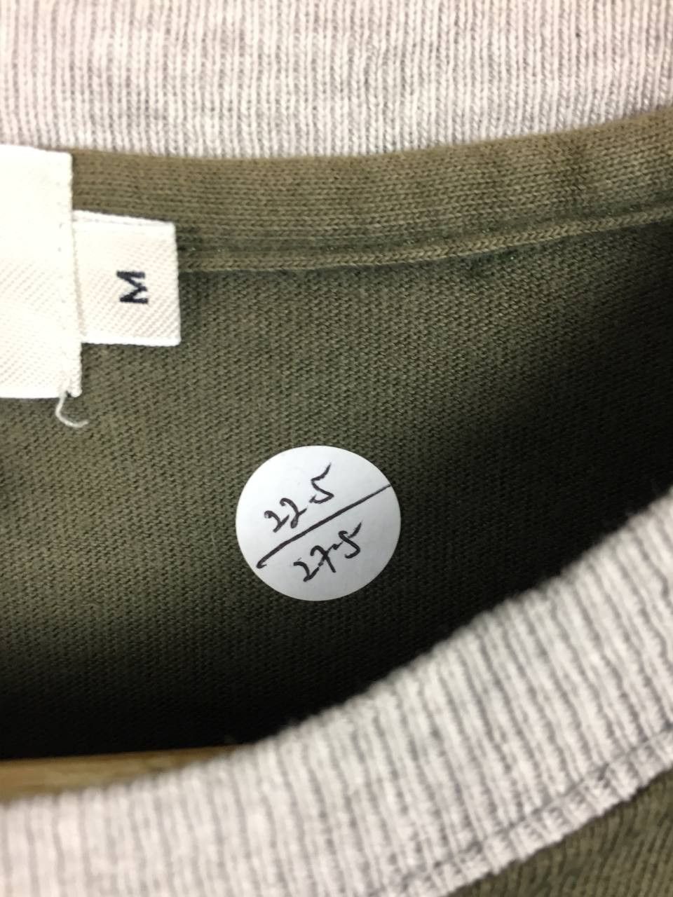 J.Crew Vtg J.Crew Made In Usa Retro Style Two-Tone Spell Out Tee Size US M / EU 48-50 / 2 - 15 Thumbnail