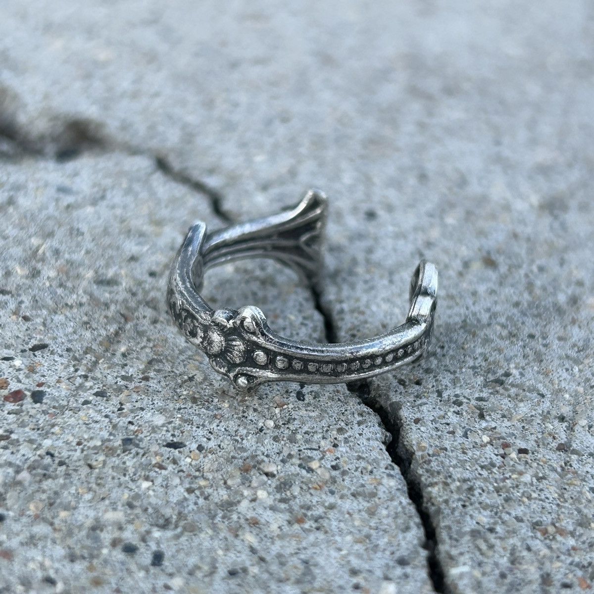 Vintage Chrome Hearts Style 1/1 Ring Size ONE SIZE - 1 Thumbnail