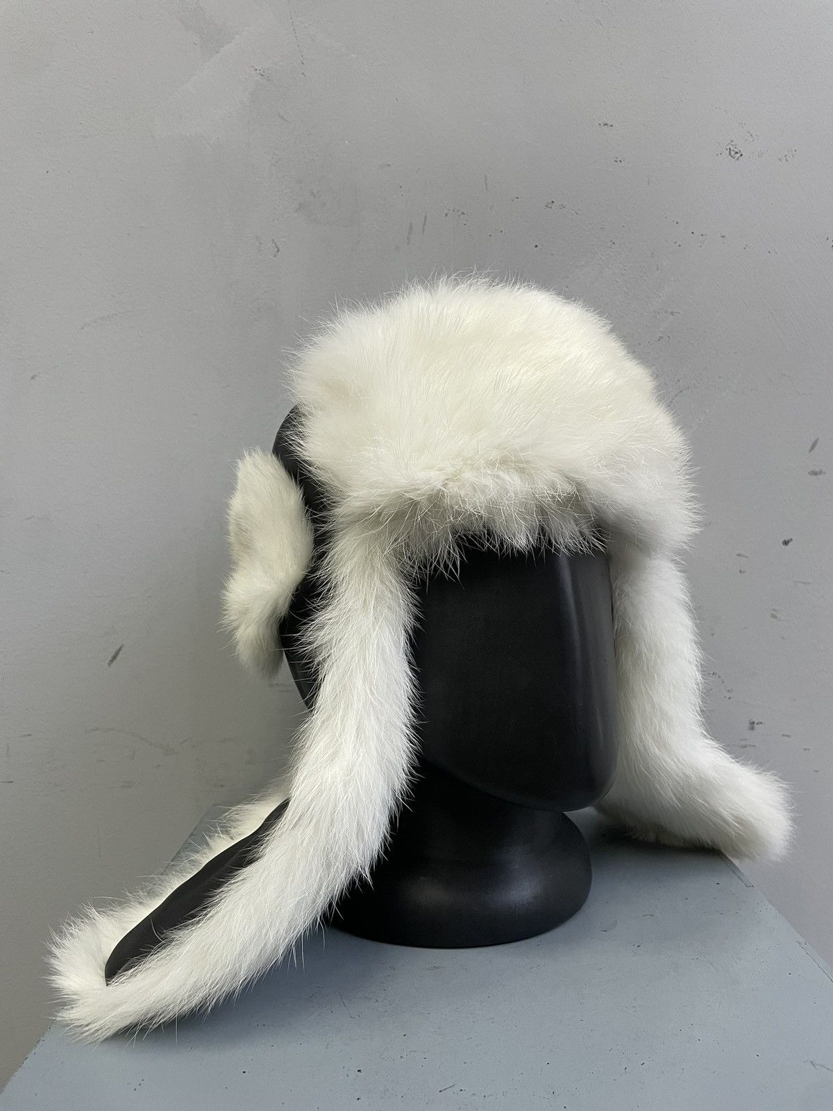 Hysteric Glamour Rare real fur fuzzy ushanka panama hat avant garde y2k Size ONE SIZE - 2 Thumbnail