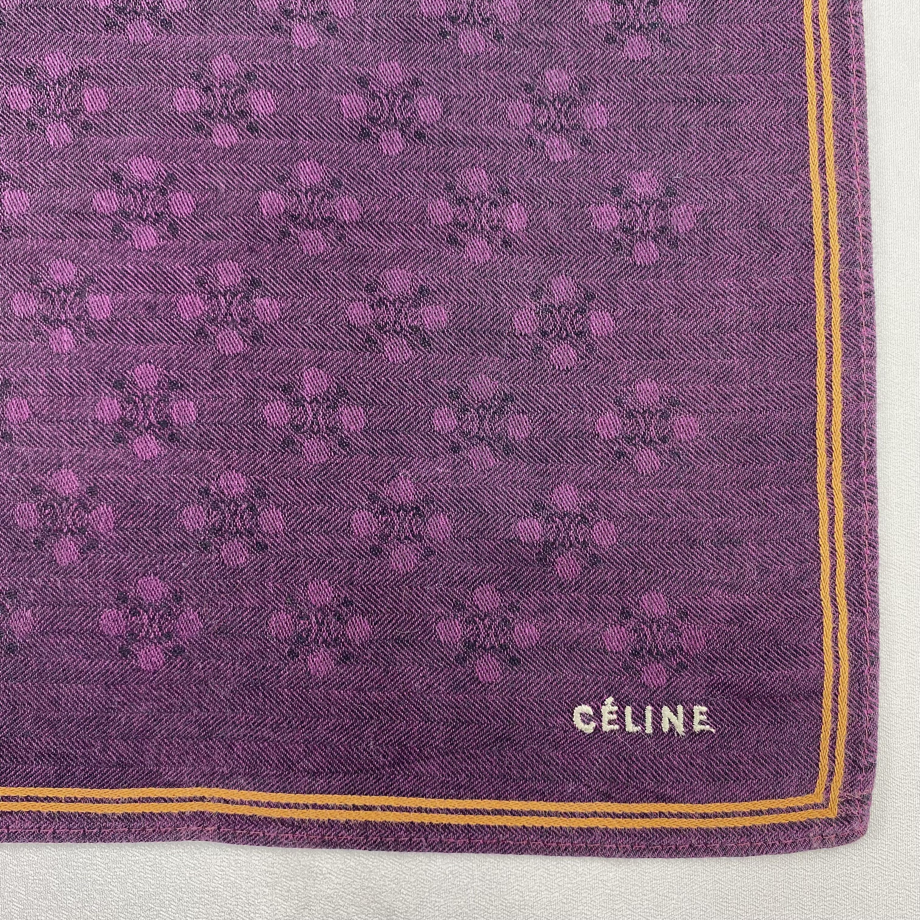 Celine Celine Handkerchief / Bandana / Neckerchief C894 Size ONE SIZE - 5 Thumbnail
