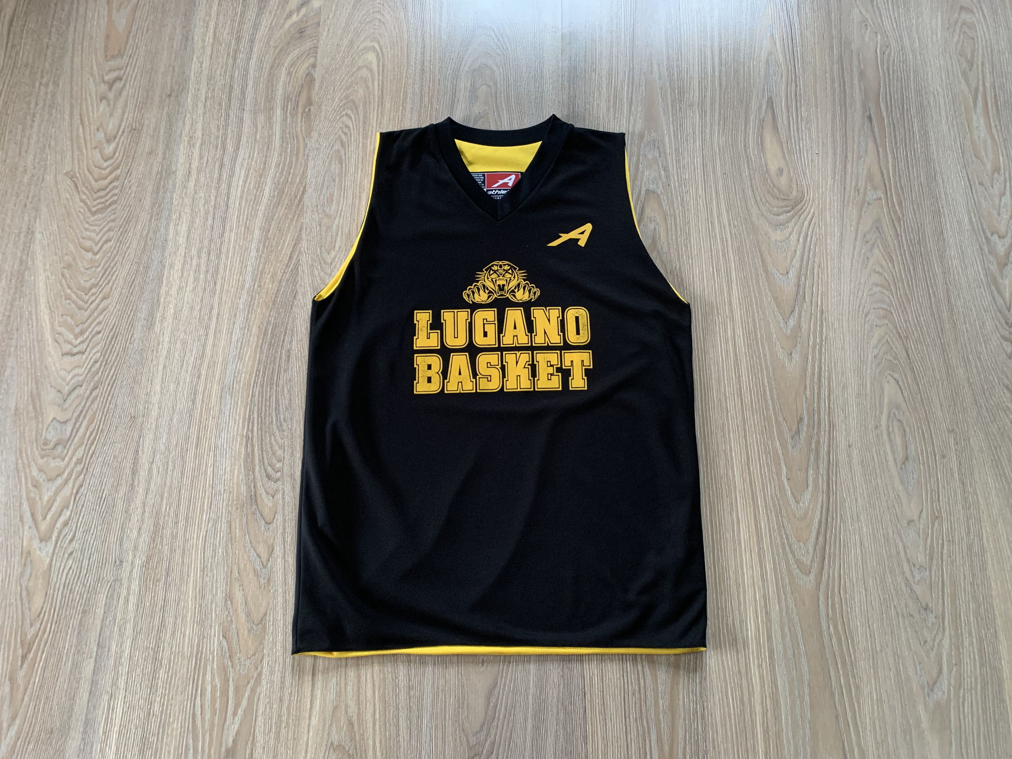 Other Vintage Lugano Basket Tank Top Two-Sided Jersey Size US M / EU 48-50 / 2 - 1 Thumbnail
