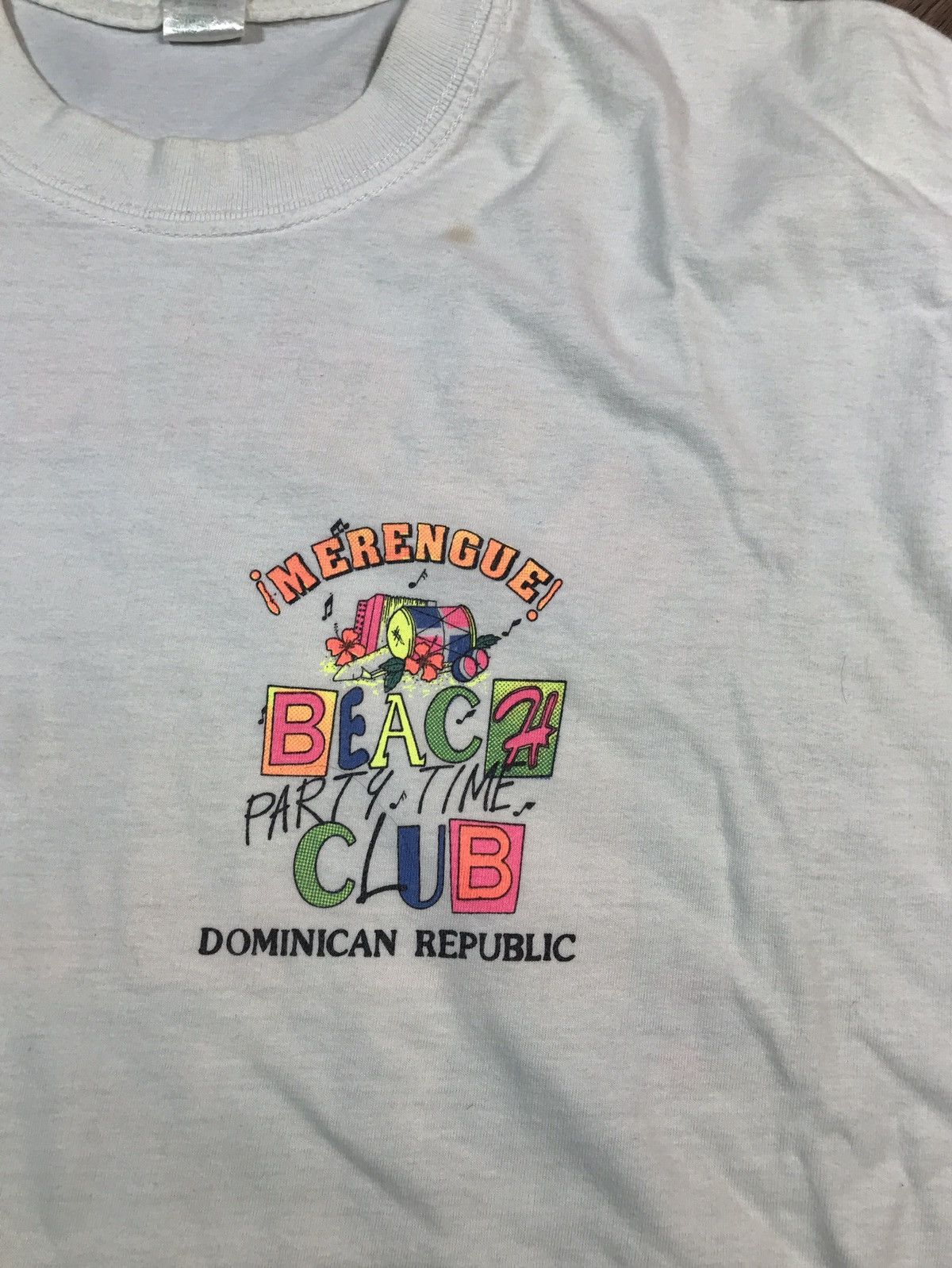 Band Tees × Vintage Vintage Party T Shirt Dominican Republic Size US XL / EU 56 / 4 - 6 Thumbnail