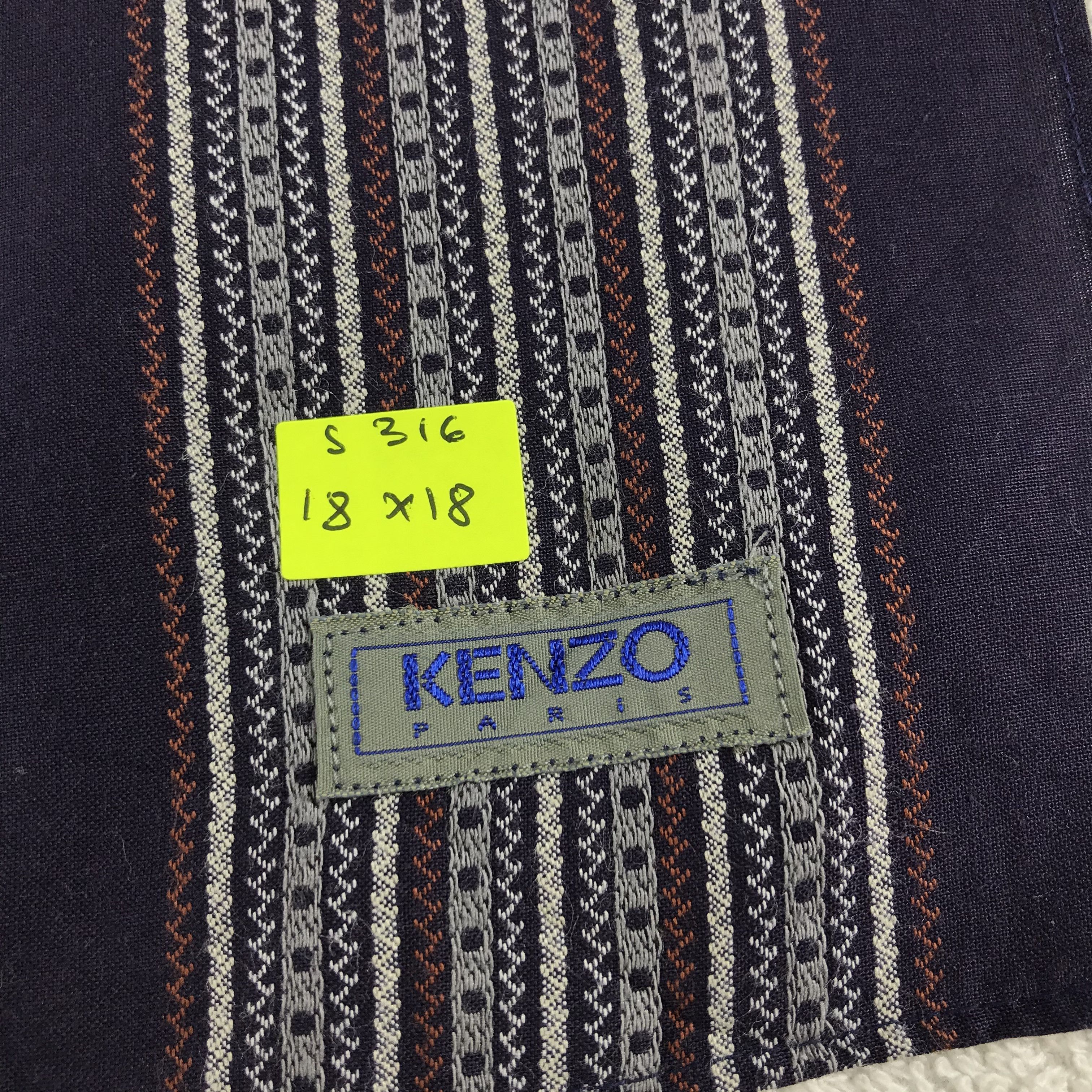 Kenzo × Vintage Kenzo Bandana / Handkerchief / Neckerchief - S316 Size ONE SIZE - 5 Thumbnail