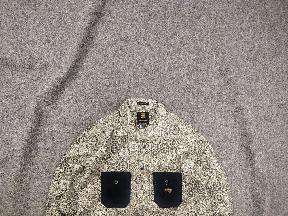 G-Star Vintage G-Star shirt pattern contrasting pockets Long sleeve Size US L / EU 52-54 / 3 - 1 Thumbnail